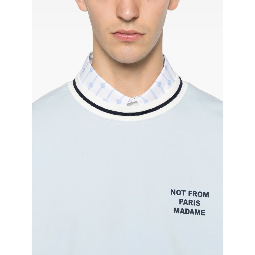 T-shirt Drole De Monsieur JTS189CO002LIBLU (Drôle De Monsieur / Tシャツ・カットソー ) | Drôle De Monsieur (ドロールドムッシュ)(2)