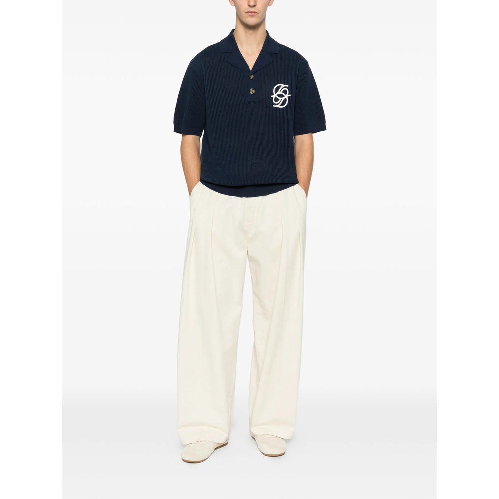 Sweater Drole De Monsieur JPO171CO207NAVY (Drôle De Monsieur / ポロシャツ ) | Drôle De Monsieur (ドロールドムッシュ)(1)