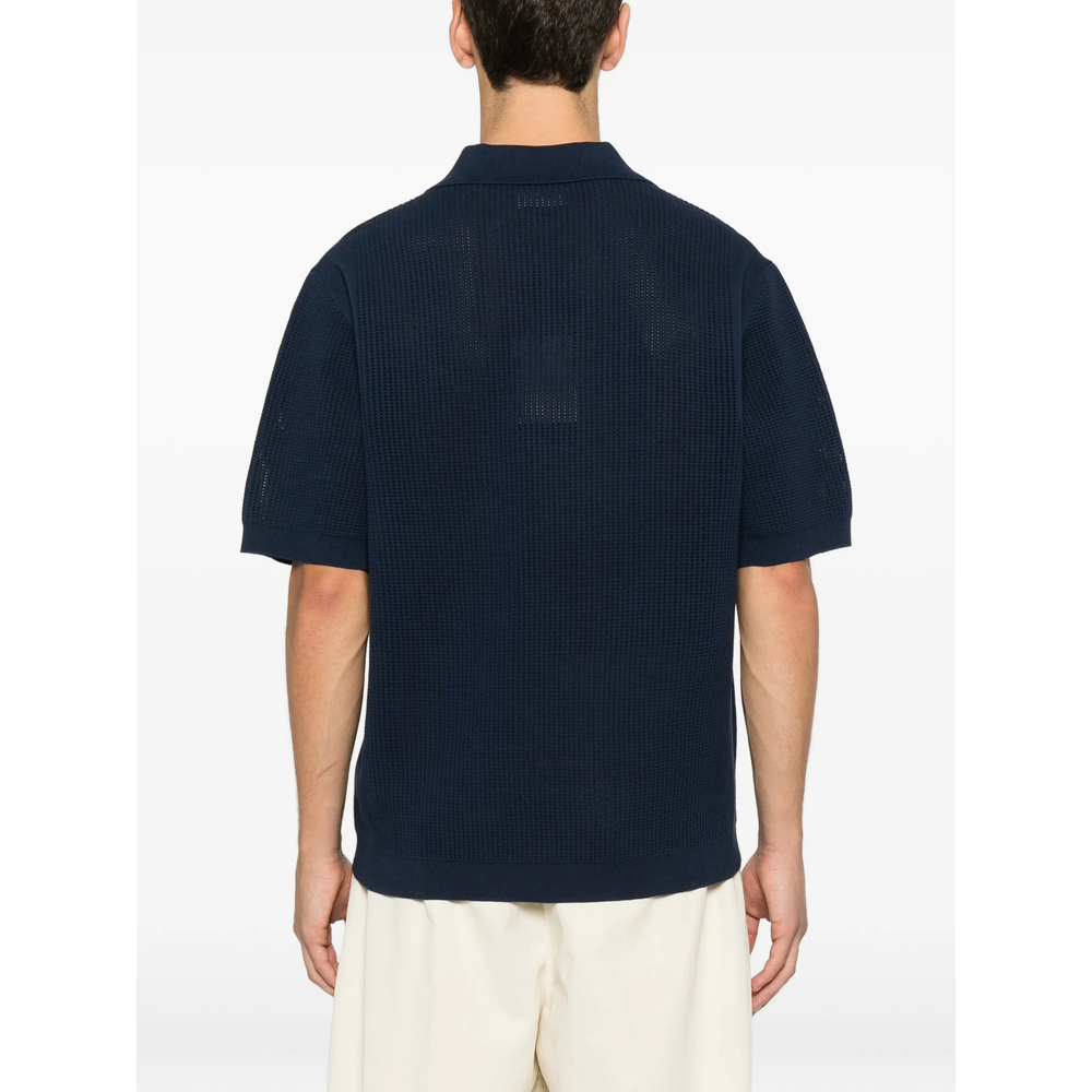 Sweater Drole De Monsieur JPO171CO207NAVY (Drôle De Monsieur / ポロシャツ ) | Drôle De Monsieur (ドロールドムッシュ)(2)