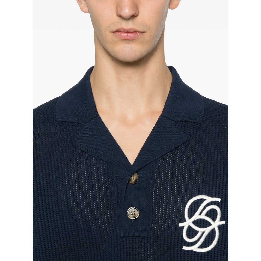 Sweater Drole De Monsieur JPO171CO207NAVY (Drôle De Monsieur / ポロシャツ ) | Drôle De Monsieur (ドロールドムッシュ)(3)