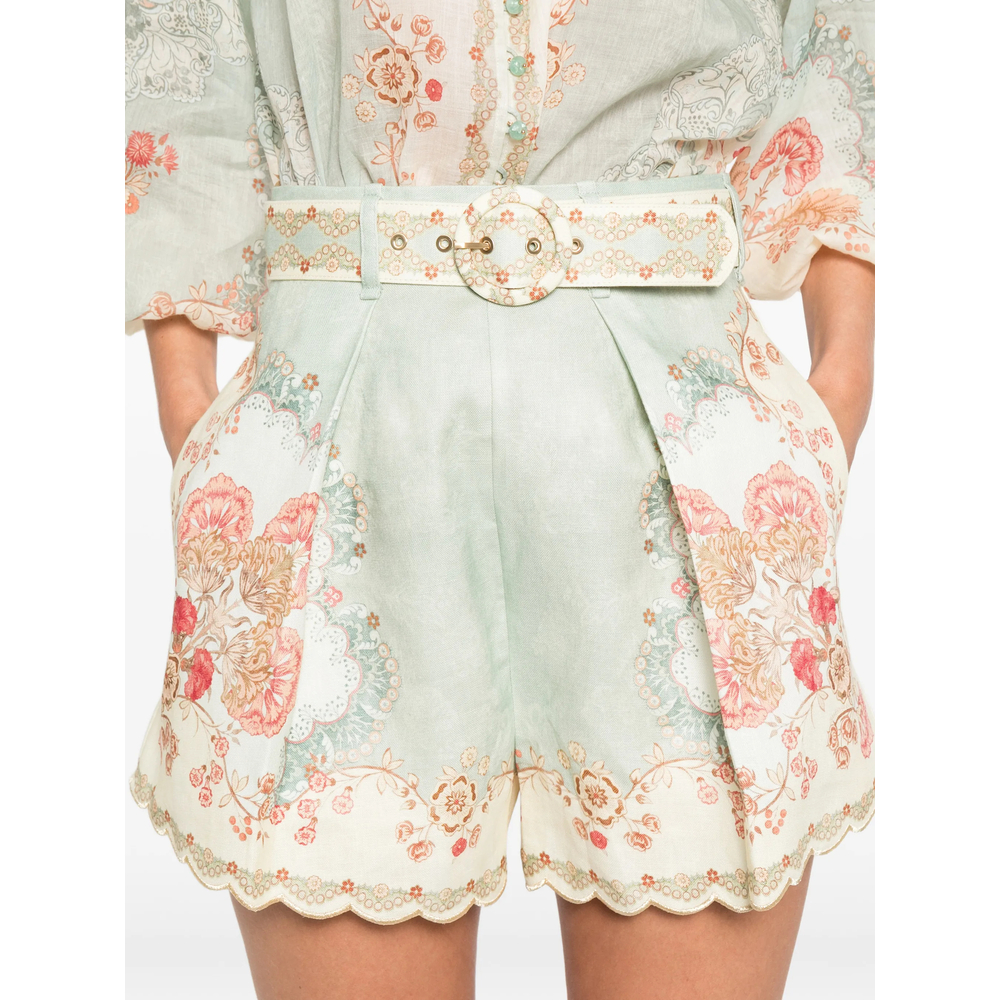 Short Zimmermann 4558ARS263WALLP (ZIMMERMANN / ショートパンツ ) | ZIMMERMANN (ジマーマン)(4)