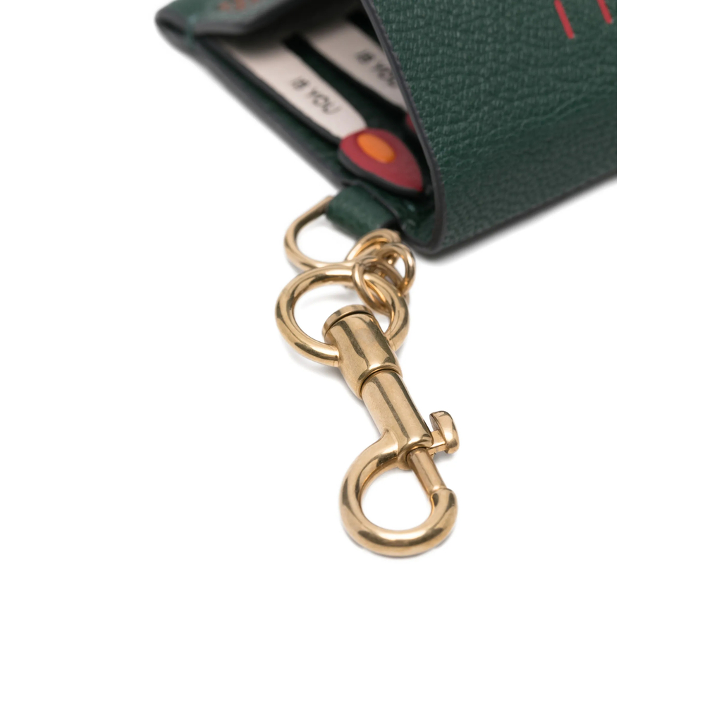Keyring Anya Hindmarch 205511SS260165GREEN (ANYA HINDMARCH / キーリング・キーケース ) | ANYA HINDMARCH (アニヤ・ハインドマーチ)(1)