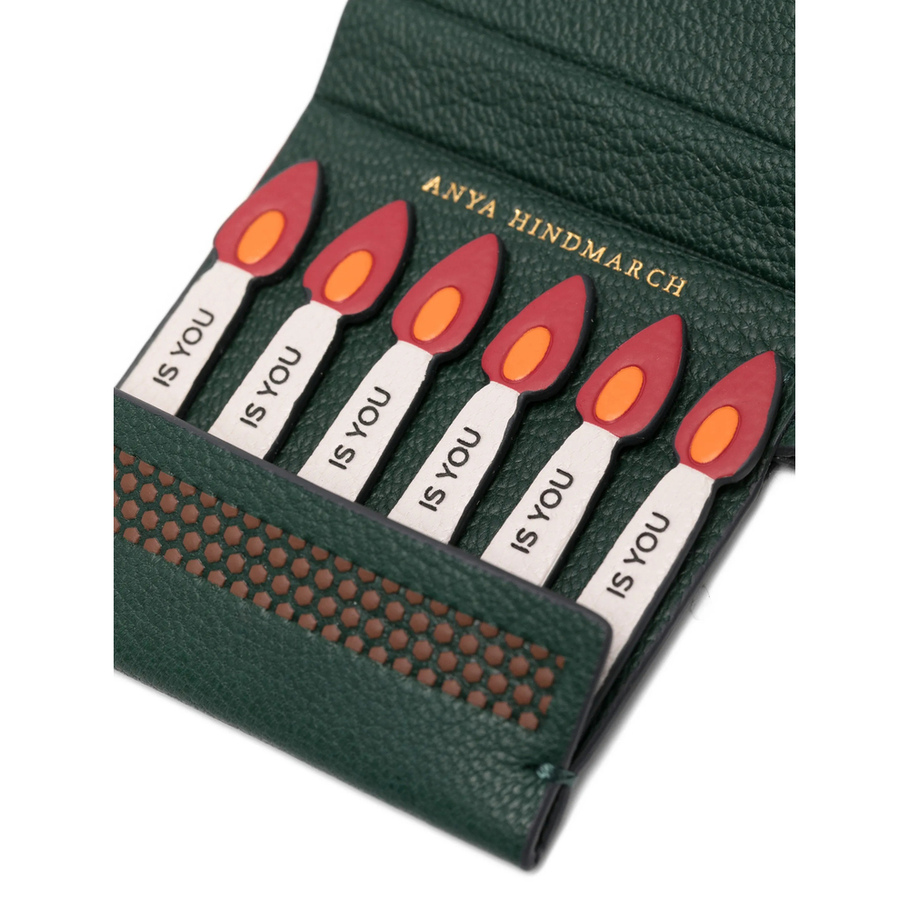 Keyring Anya Hindmarch 205511SS260165GREEN (ANYA HINDMARCH / キーリング・キーケース ) | ANYA HINDMARCH (アニヤ・ハインドマーチ)(2)