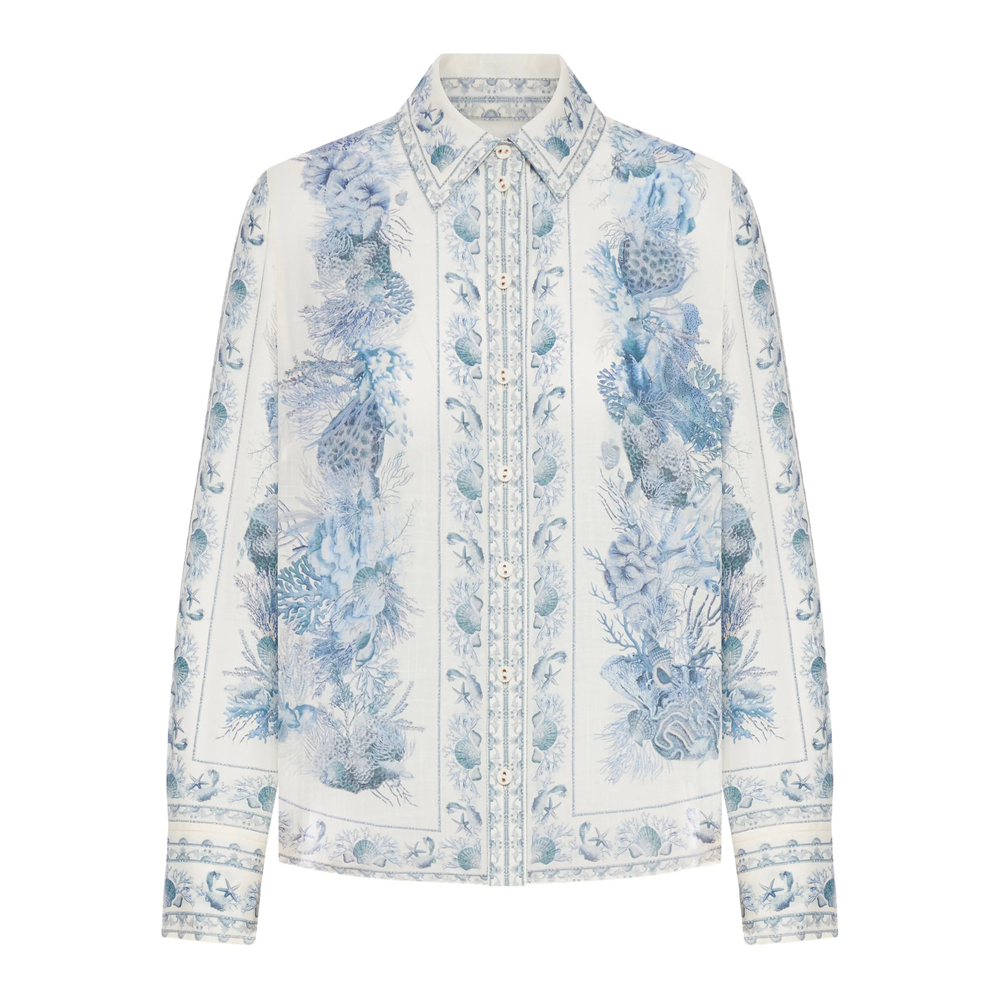 Shirt Zimmermann 5853TRS262BLUET (ZIMMERMANN / シャツ・ブラウス ) | ZIMMERMANN (ジマーマン)