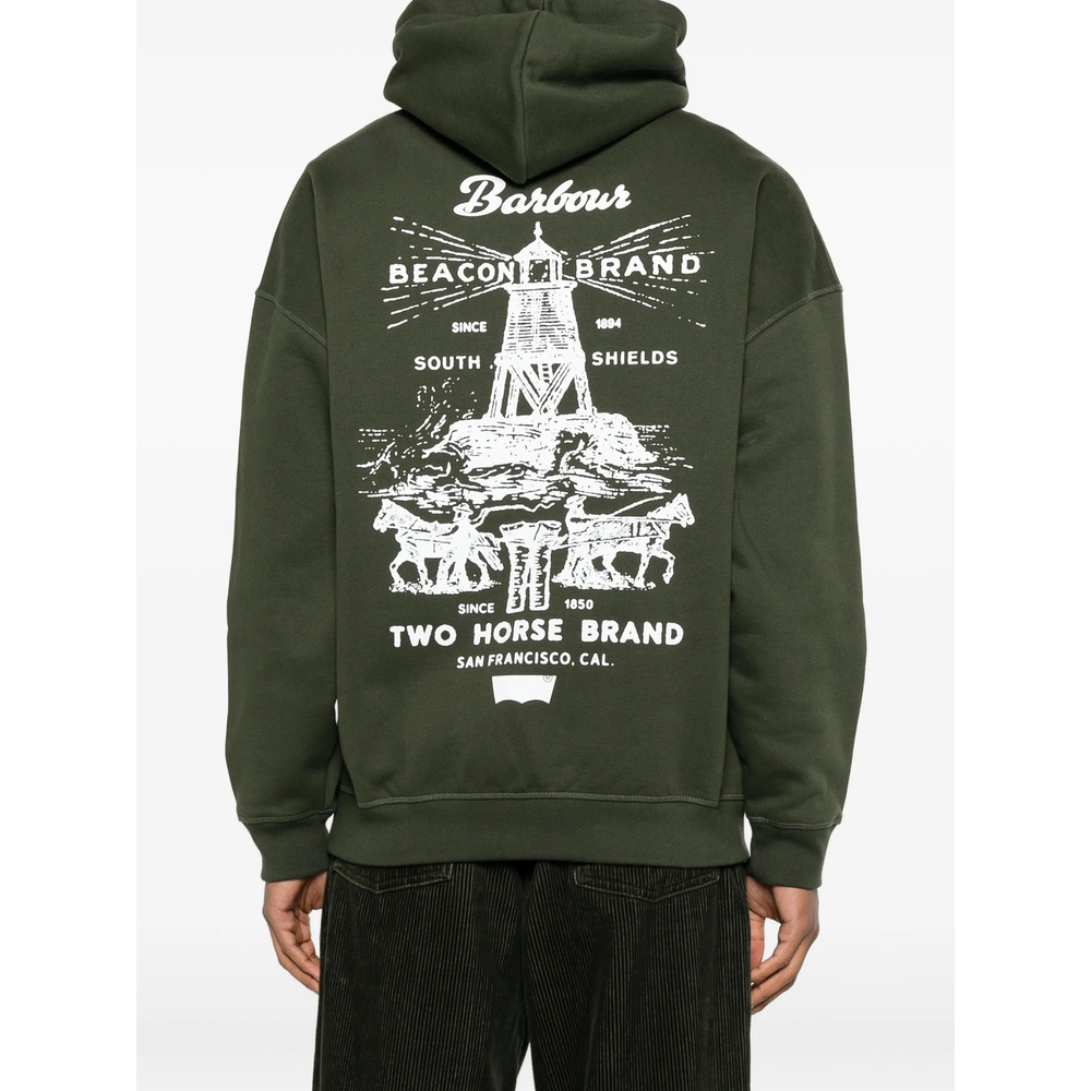 Sweatshirt Barbour X Levi's MOL0720SG71 (Barbour / スウェット・フーディー ) | Barbour (バブアー)(2)
