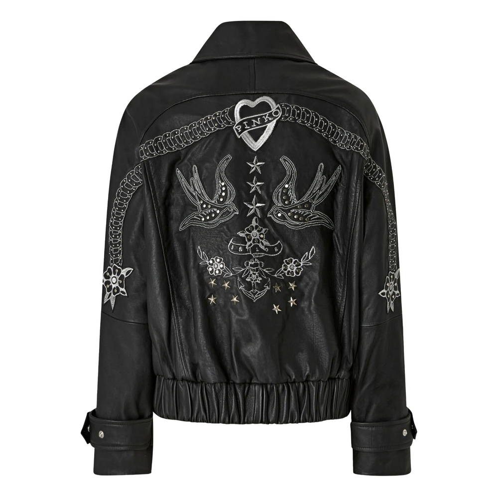 Leather Outerwear Pinko 105793A2U7Z99 (PINKO / レザー&ファージャケット・コート ) | PINKO (ピンコ)(1)