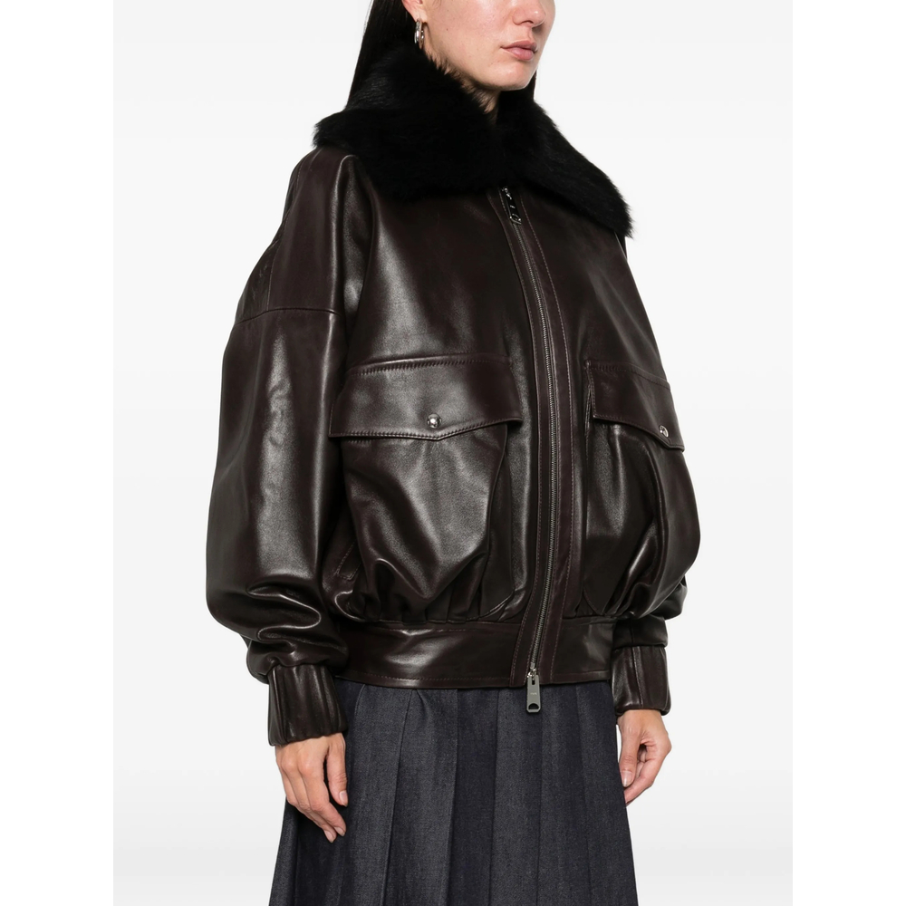 Leather Outerwear Khaite 6209937L937737 (KHAITE / レザー&ファージャケット・コート ) | KHAITE (ケイト)(2)