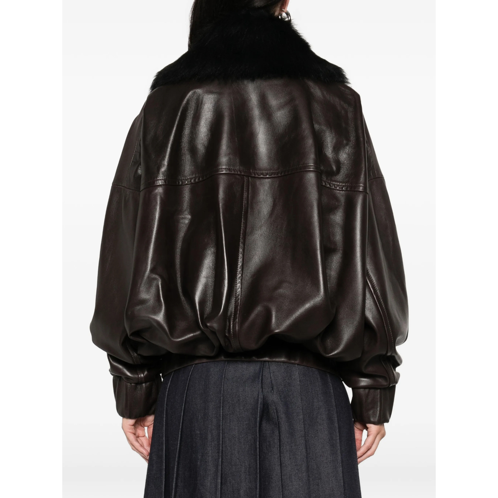 Leather Outerwear Khaite 6209937L937737 (KHAITE / レザー&ファージャケット・コート ) | KHAITE (ケイト)(3)