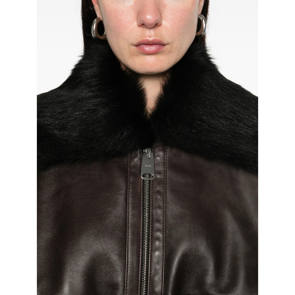 Leather Outerwear Khaite 6209937L937737 (KHAITE / レザー&ファージャケット・コート ) | KHAITE (ケイト)(4)