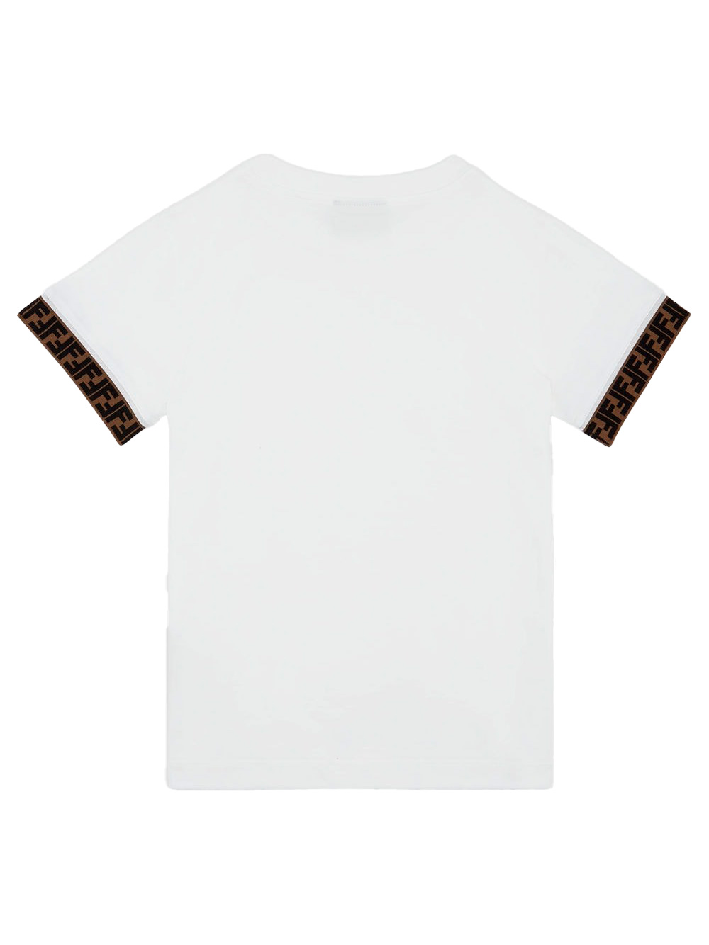 JERSEY T-SHIRT WITH FF LOGO RIBBON JUI0187AJF0TU9 (FENDI / Tシャツ・カットソー ) | FENDI (フェンディ)(1)