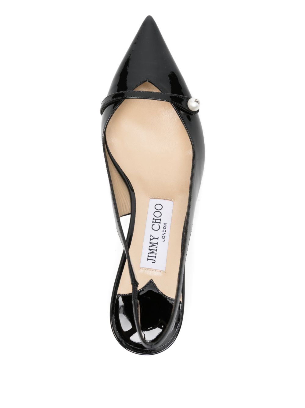 Jimmy Choo With Heel Black AMITA45PATBLACK (JIMMY CHOO / パンプス・ハイヒール ) | JIMMY CHOO (ジミー チュウ)(2)