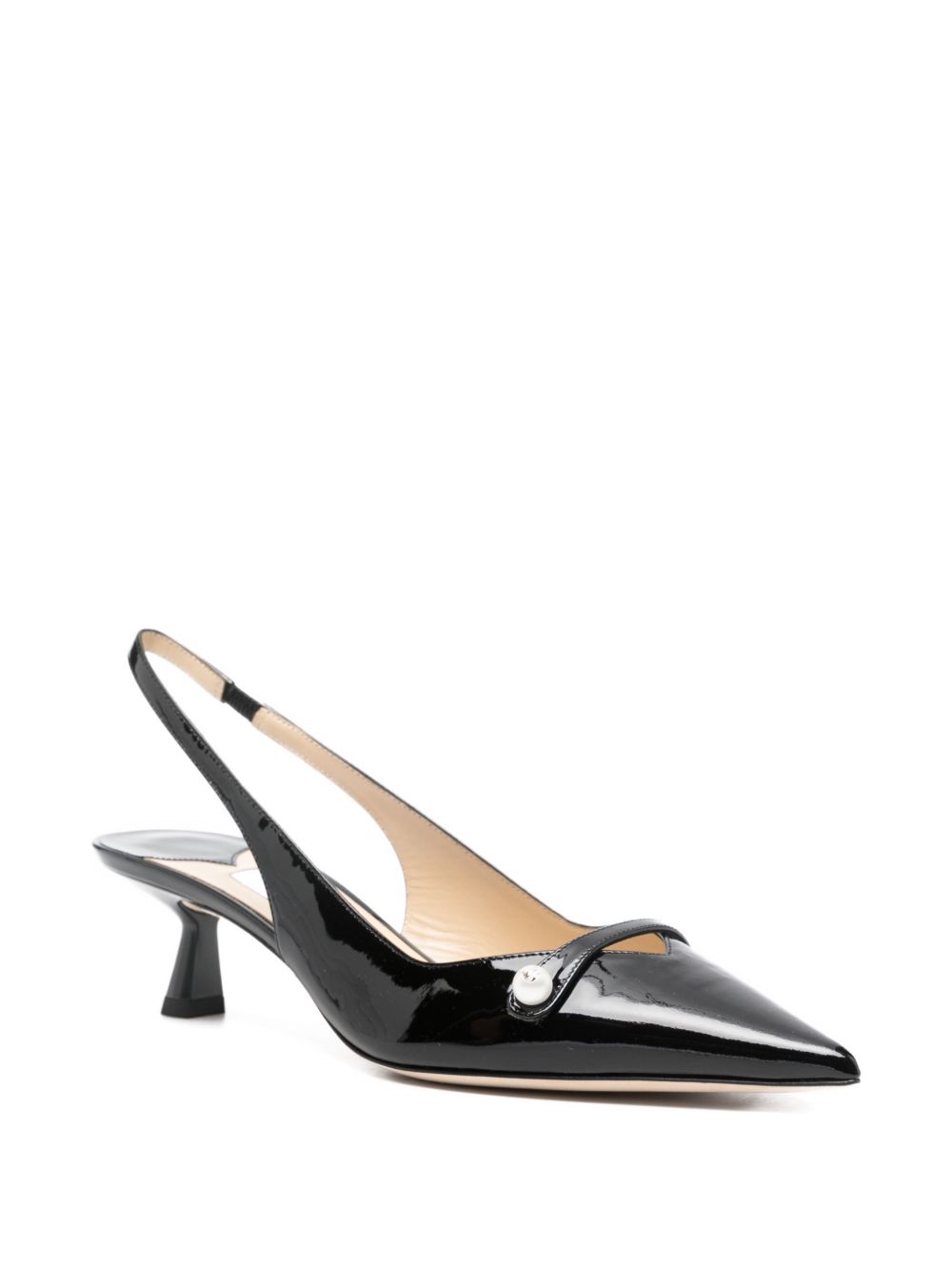 Jimmy Choo With Heel Black AMITA45PATBLACK (JIMMY CHOO / パンプス・ハイヒール ) | JIMMY CHOO (ジミー チュウ)(3)