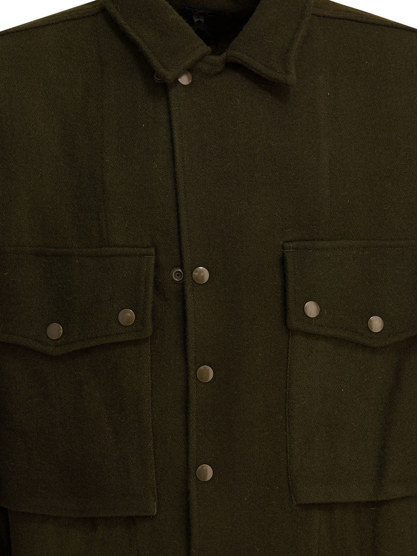 Wool overshirt jacket RW160OLIVE (Needles / カジュアルジャケット ) | Needles (ニードルズ)(2)