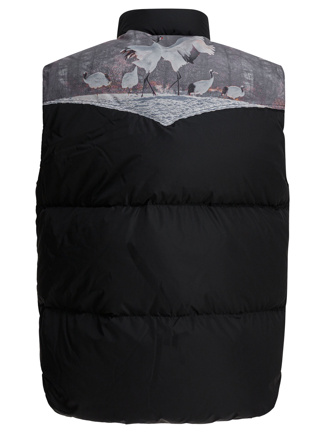 "Needles x Rocky Mountain Featherbed" Sleeveless jacket RW431CBLACK (Needles / ベスト ) | Needles (ニードルズ)(1)