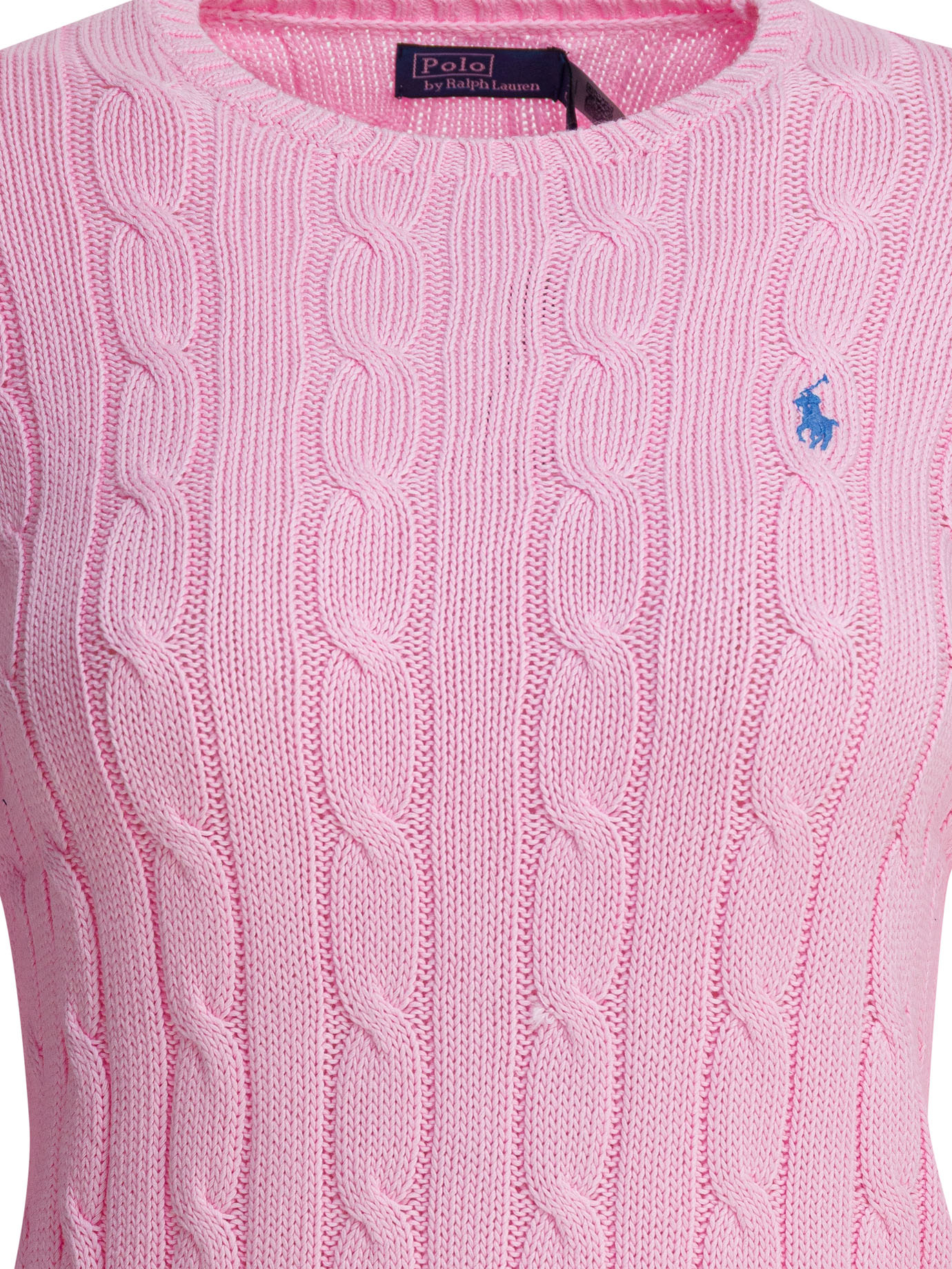 Crew-neck cable-knit sweater with logo 211971869010CARMEL (Polo Ralph Lauren / ニット・セーター・カーディガン ) | Polo Ralph Lauren (ポロ ラルフ ローレン)(2)