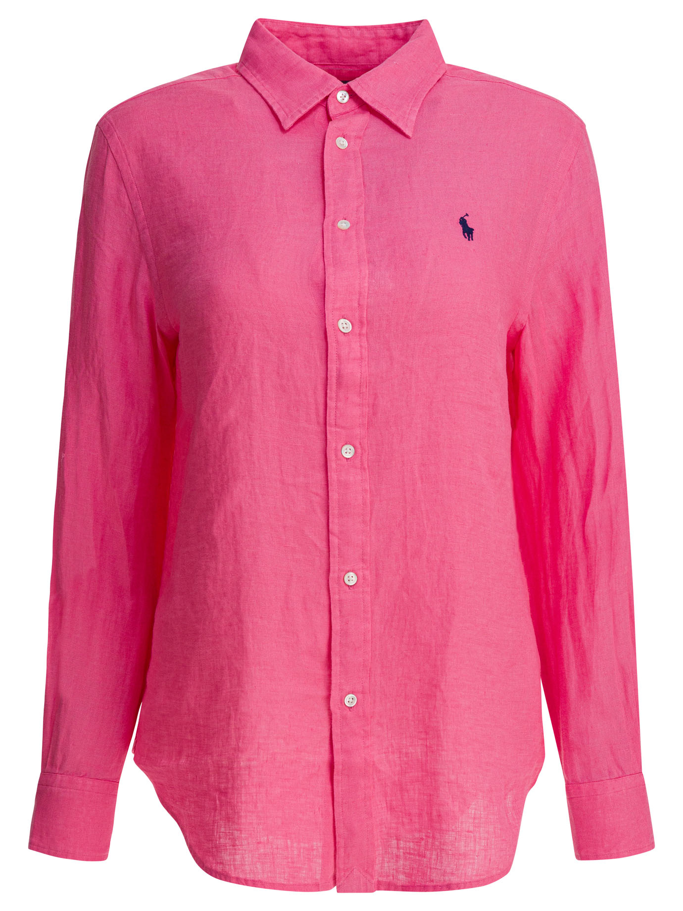 Classic-fit linen shirt 211970730504PINK (Polo Ralph Lauren / シャツ・ブラウス ) | Polo Ralph Lauren (ポロ ラルフ ローレン)