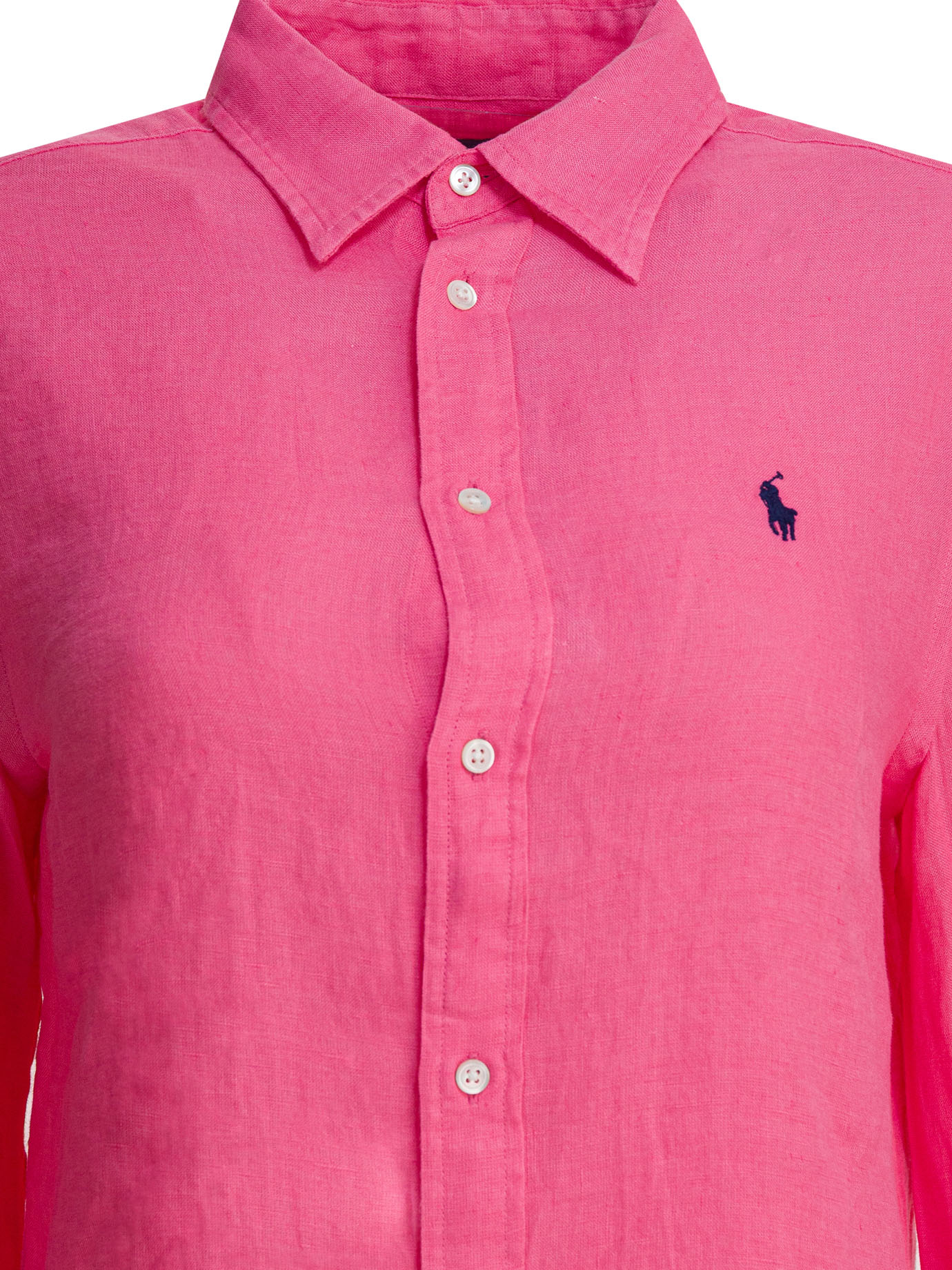 Classic-fit linen shirt 211970730504PINK (Polo Ralph Lauren / シャツ・ブラウス ) | Polo Ralph Lauren (ポロ ラルフ ローレン)(2)