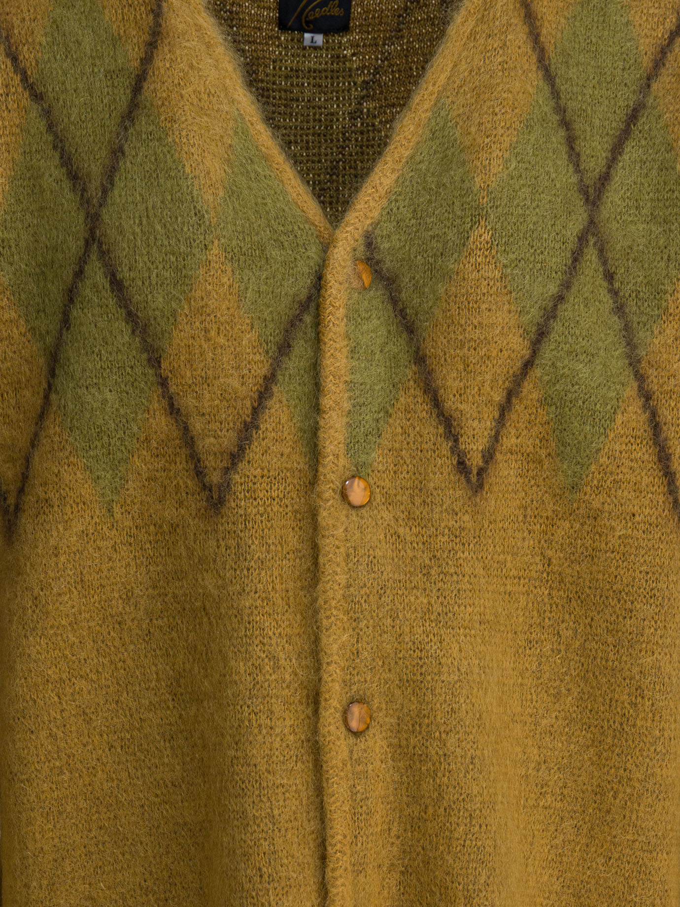 Mohair cardigan RW355MUSTARD (Needles / ニット・セーター・カーディガン ) | Needles (ニードルズ)(2)