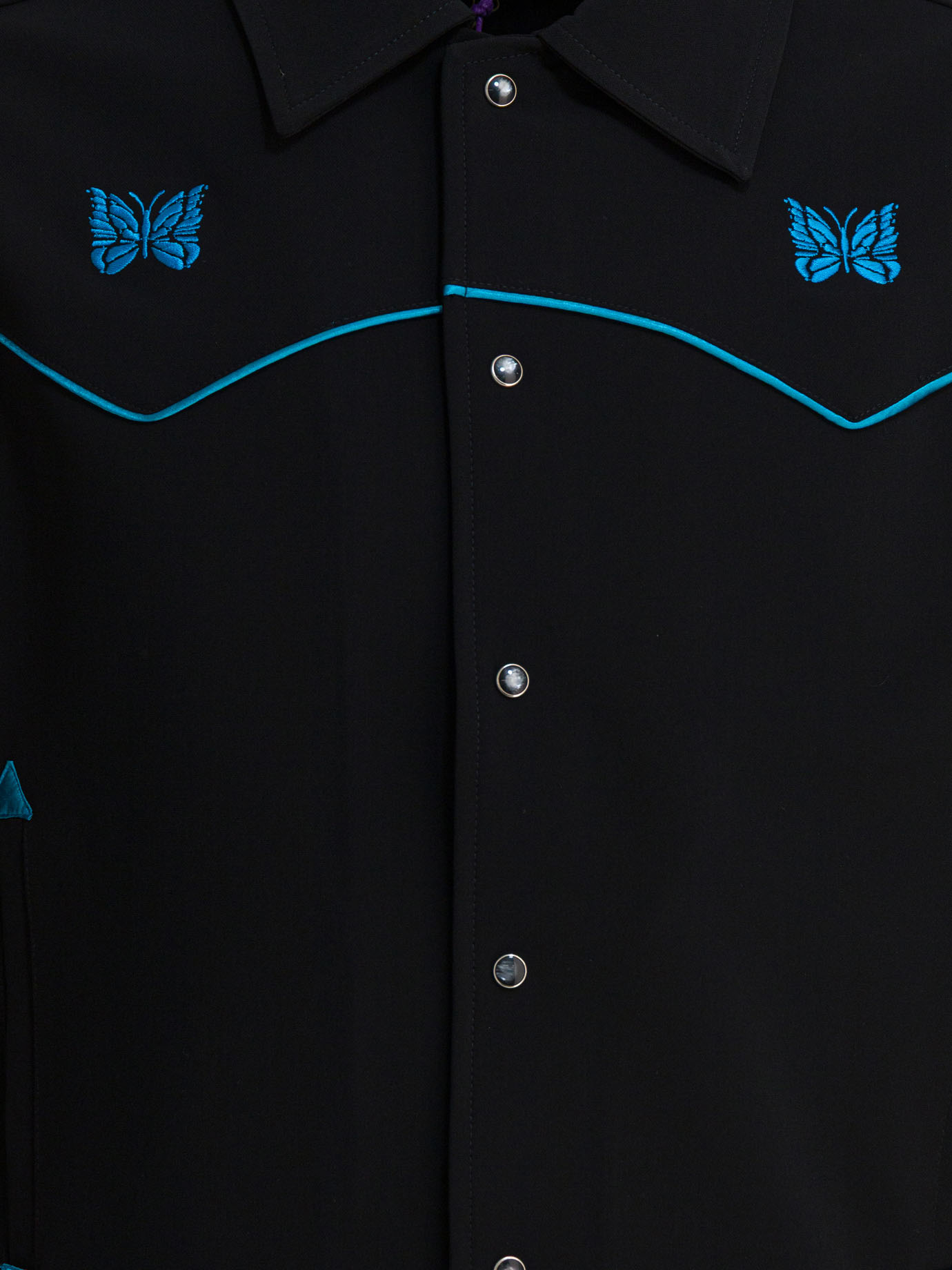Orvershirt jacket western details RW259CBLACK (Needles / カジュアルジャケット ) | Needles (ニードルズ)(2)