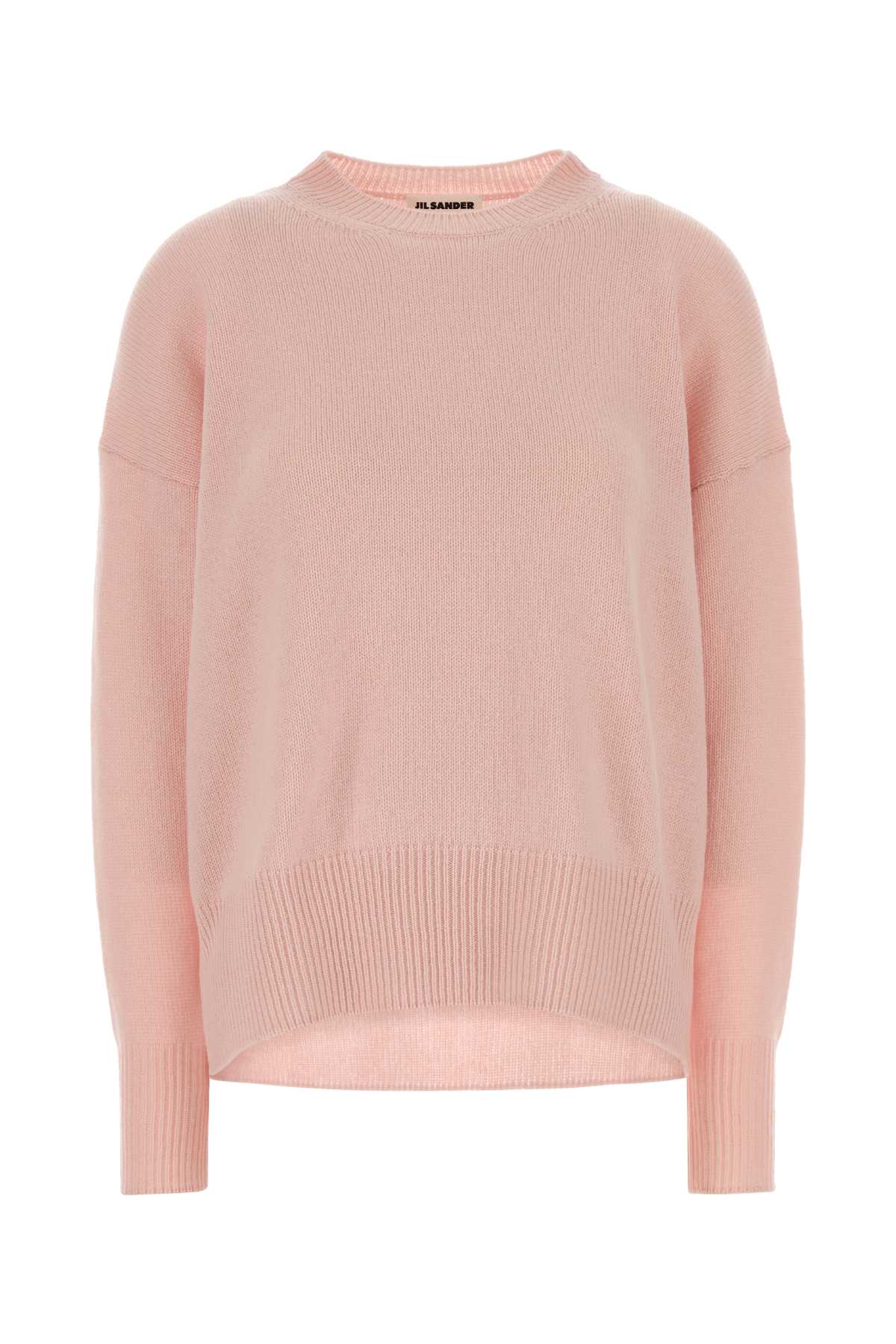 Pink cashmere oversize sweater J02GP0013J13206685 (Jil Sander / ニット・セーター・カーディガン ) | Jil Sander (ジルサンダー)