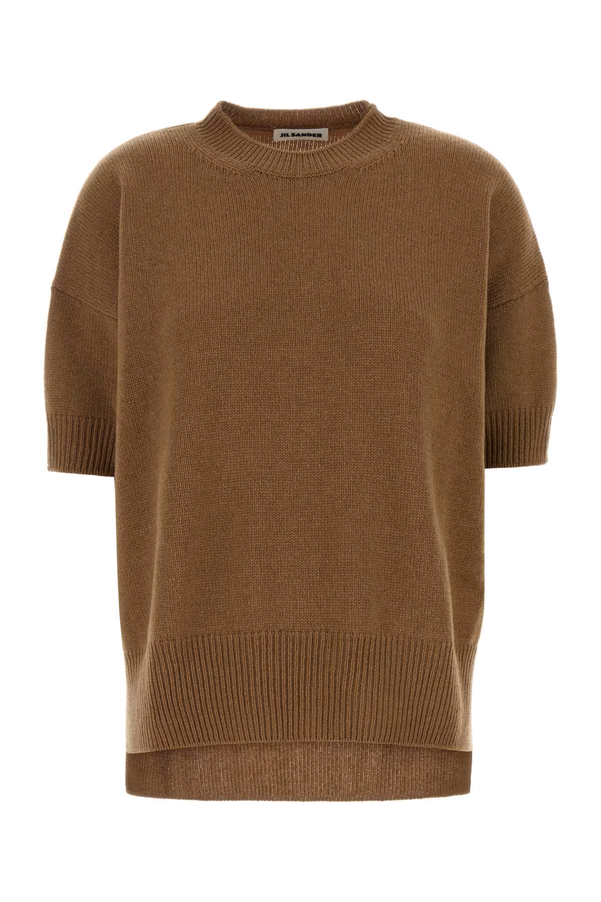 Camel cashmere sweater J02GP0014J13206233 (Jil Sander / ニット・セーター・カーディガン ) | Jil Sander (ジルサンダー)
