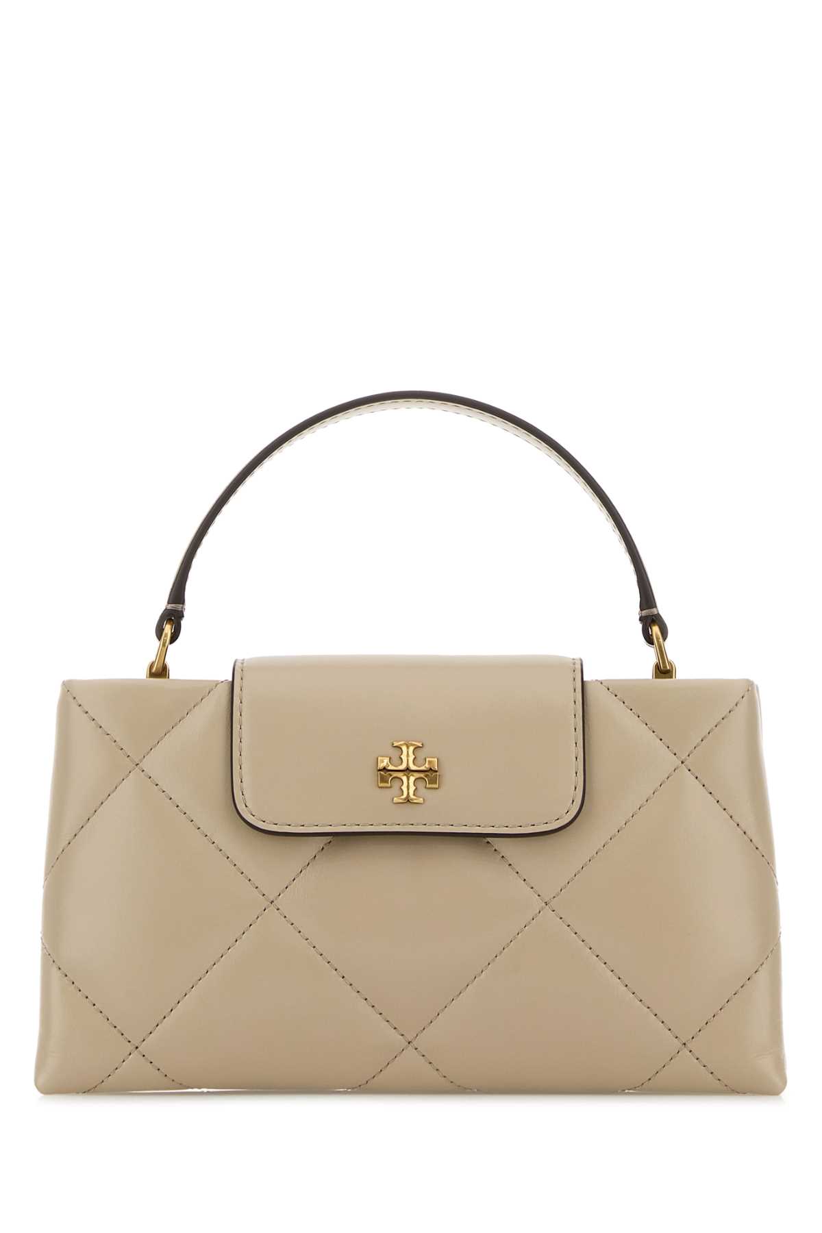 Powder pink leather Kira handbag 174999250 (TORY BURCH / ハンドバッグ・ショルダーバッグ ) | TORY BURCH (トリーバーチ)