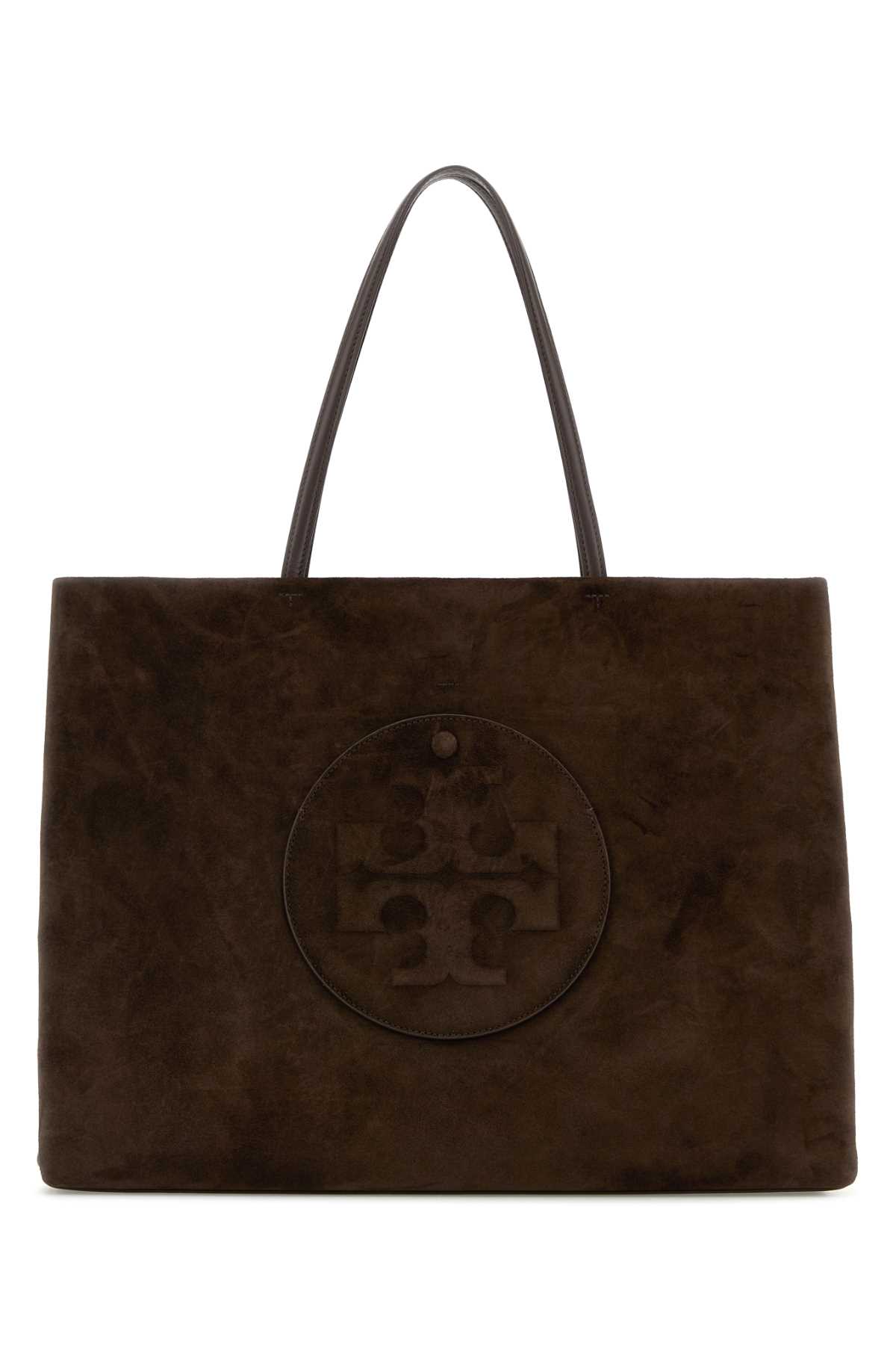 Brown suede Ella shopping bag 170980200 (TORY BURCH / トートバッグ ) | TORY BURCH (トリーバーチ)