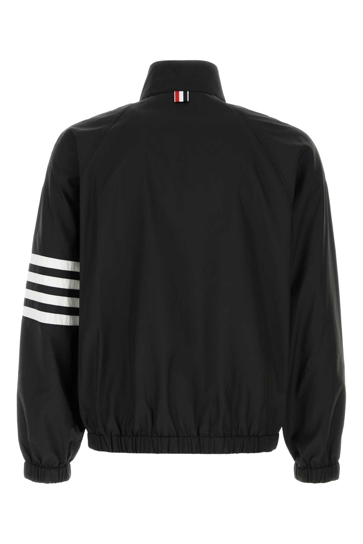 Black nylon blend jacket MJU583CF1095001 (Thom Browne / カジュアルジャケット ) | Thom Browne (トム・ブラウン)(1)