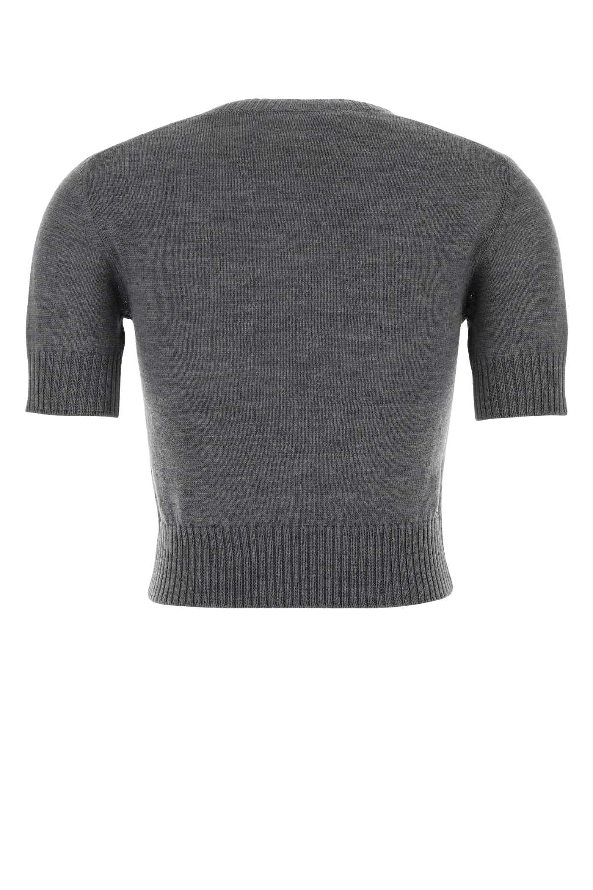 Dark grey wool sweater J40GC0141J14772025 (Jil Sander / ニット・セーター・カーディガン ) | Jil Sander (ジルサンダー)(1)