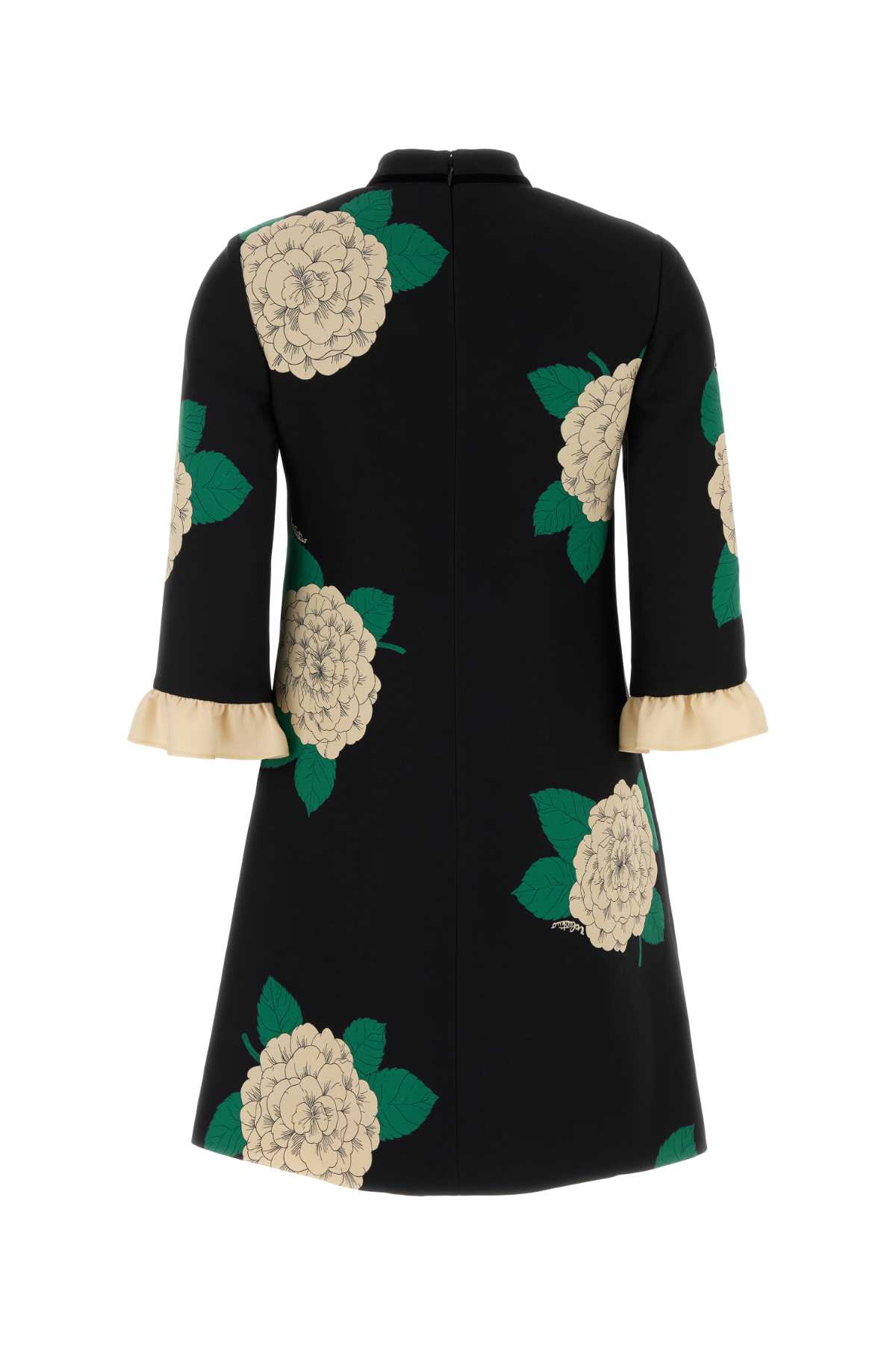 Printed wool blend dress 7B3VAFG69MJBCN (Valentino Garavani / ワンピース・ドレス・オールインワン ) | Valentino Garavani (ヴァレンティノ)(1)