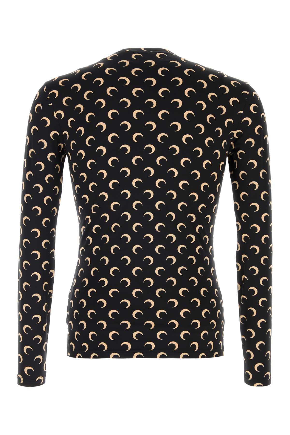 Printed jersey t-shirt MTS003ACJER0001IT99 (MARINE SERRE / Tシャツ・カットソー ) | MARINE SERRE (マリーン セル)(1)