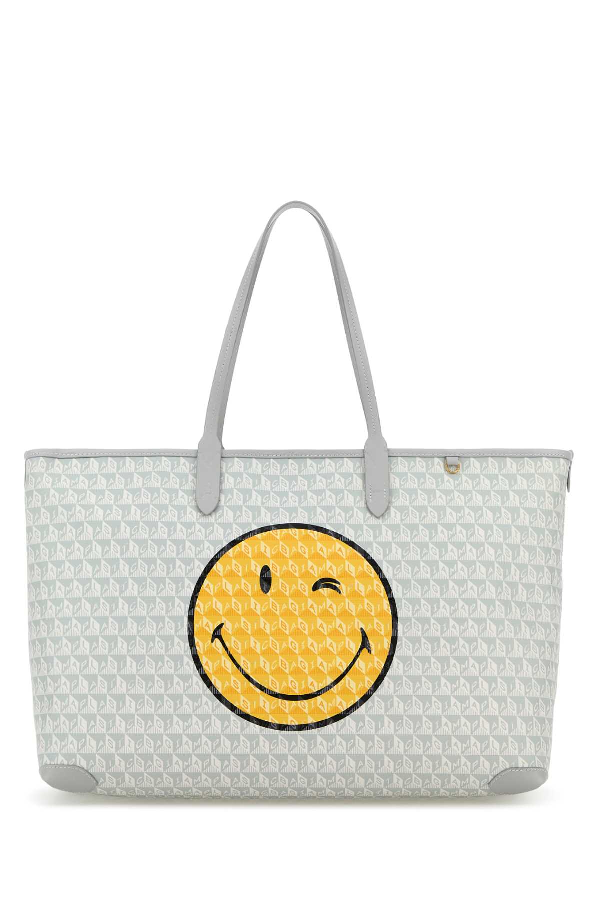 Printed canvas I am a Plastic Bag shopping bag 5050925205245FROST (ANYA HINDMARCH / トートバッグ ) | ANYA HINDMARCH (アニヤ・ハインドマーチ)