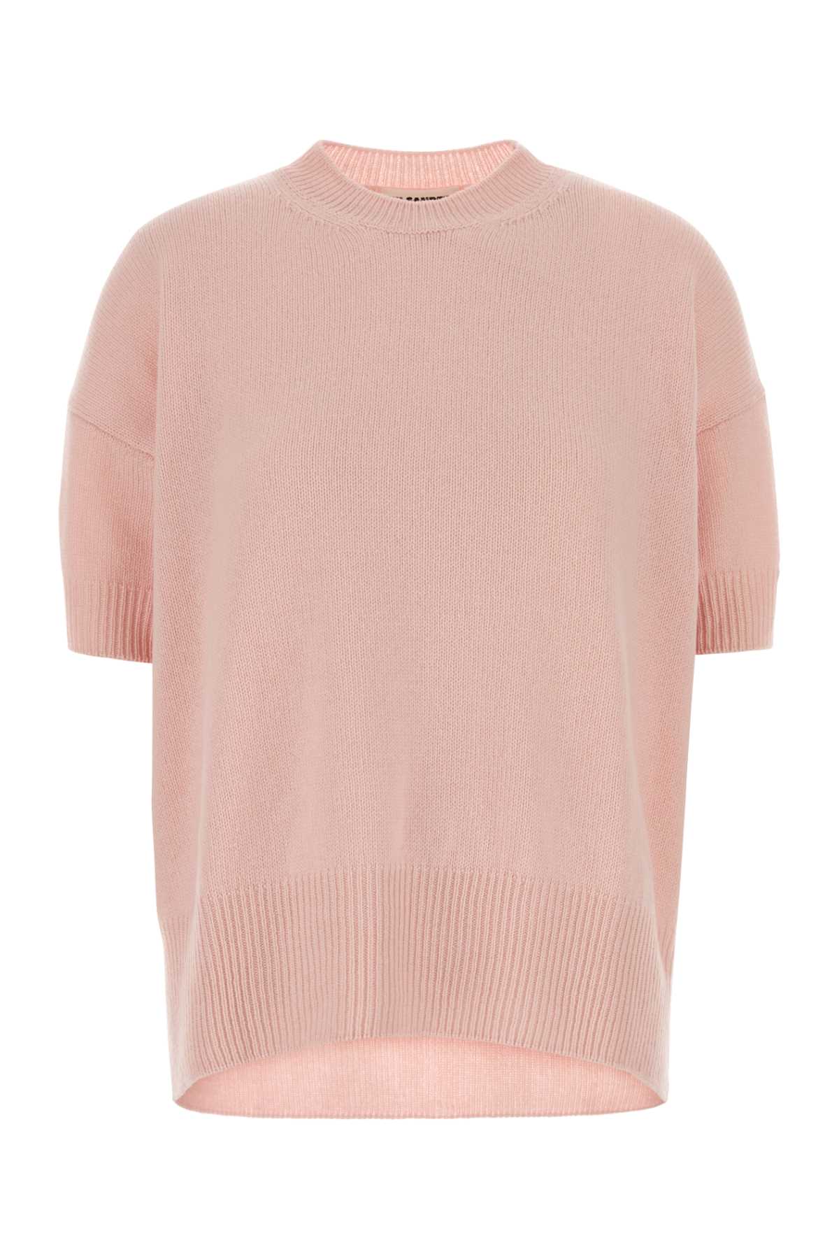 Pink cashmere sweater J02GP0014J13206685 (Jil Sander / ニット・セーター・カーディガン ) | Jil Sander (ジルサンダー)