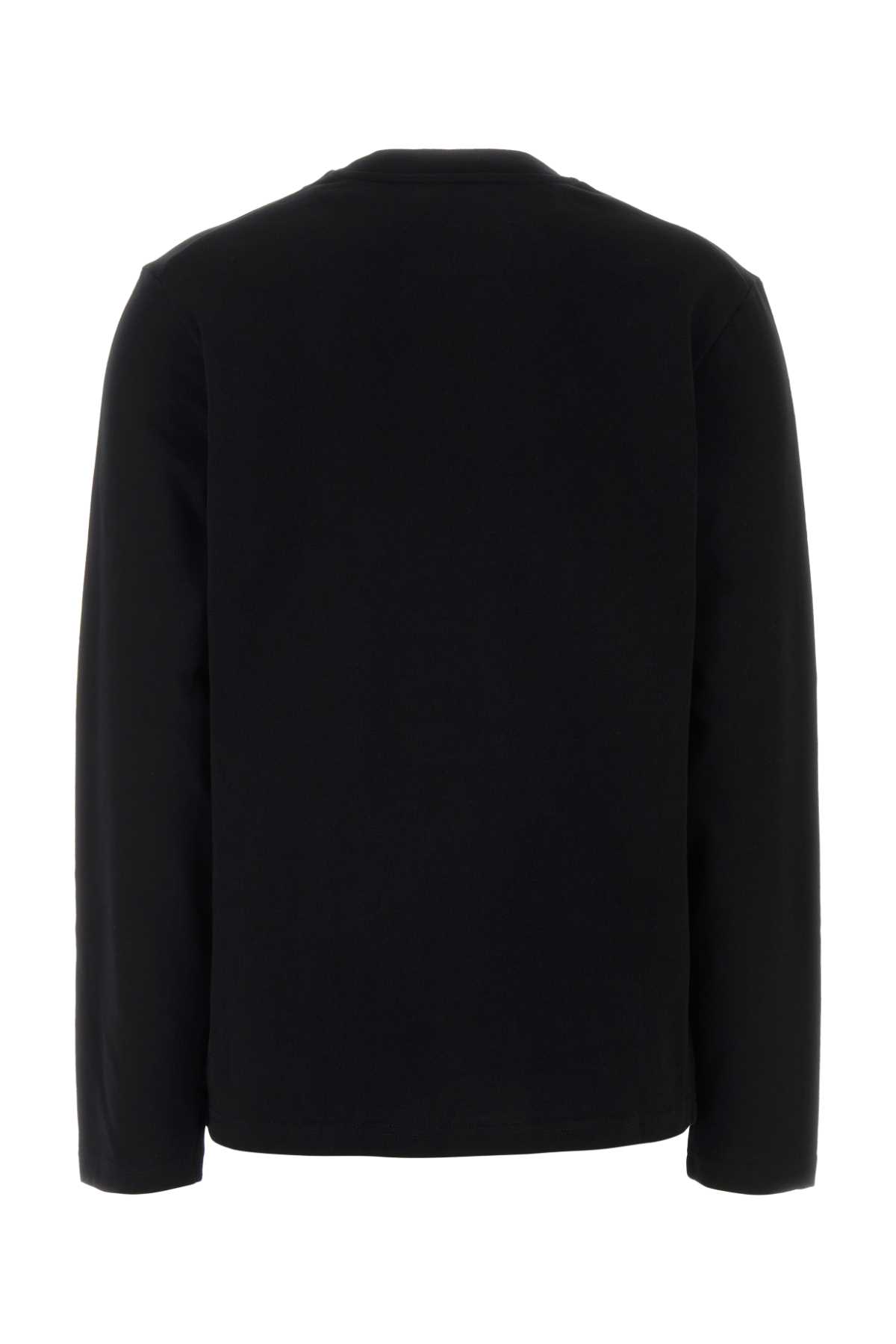 Black cotton t-shirt J02GC0141J20103001 (Jil Sander / Tシャツ・カットソー ) | Jil Sander (ジルサンダー)(1)