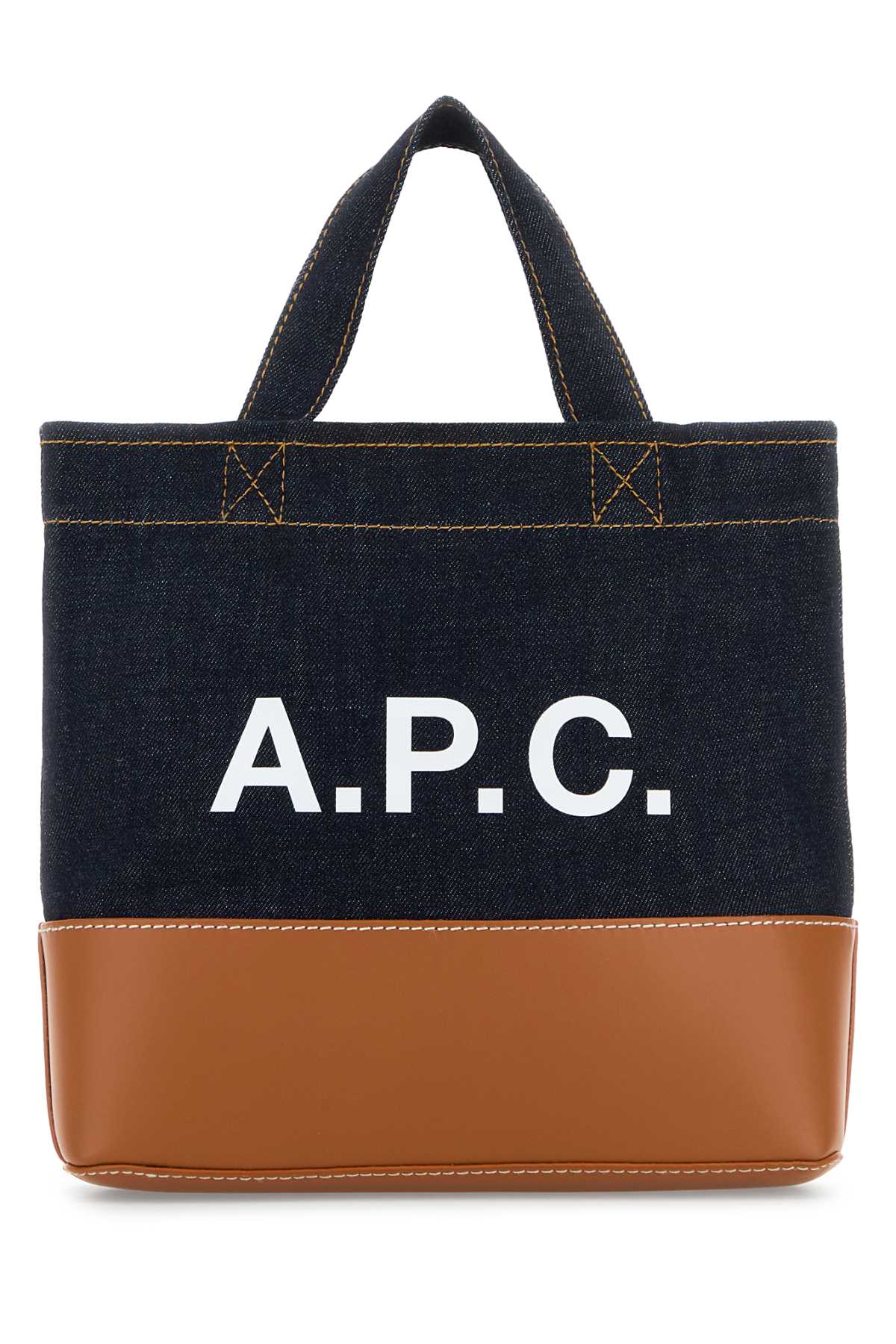 Denim mini Axel shopping bag COHLOM67009CAF (A.P.C. / トートバッグ ) | A.P.C. (アーペーセー)