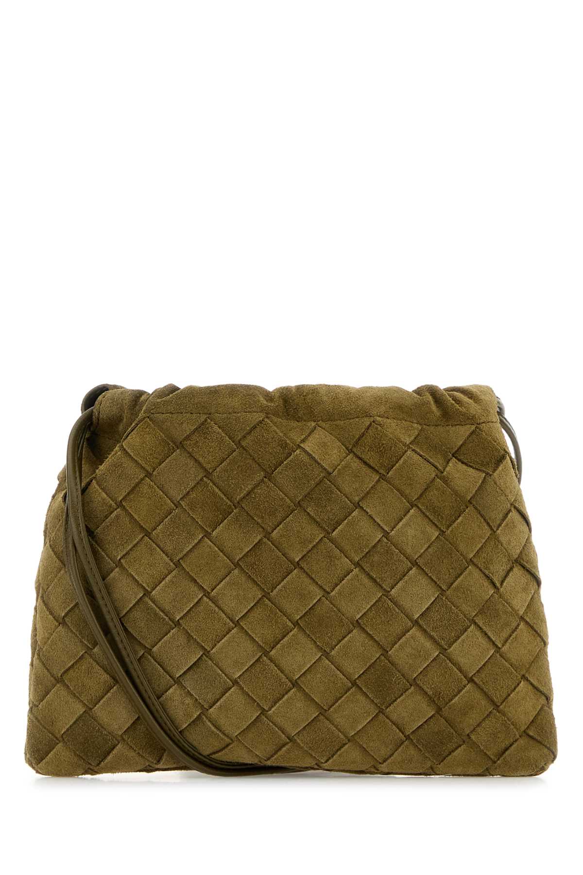 Army green suede crossbody bag 816987V1QE02856 (Bottega Veneta / ハンドバッグ・ショルダーバッグ ) | Bottega Veneta (ボッテガ・ヴェネタ)