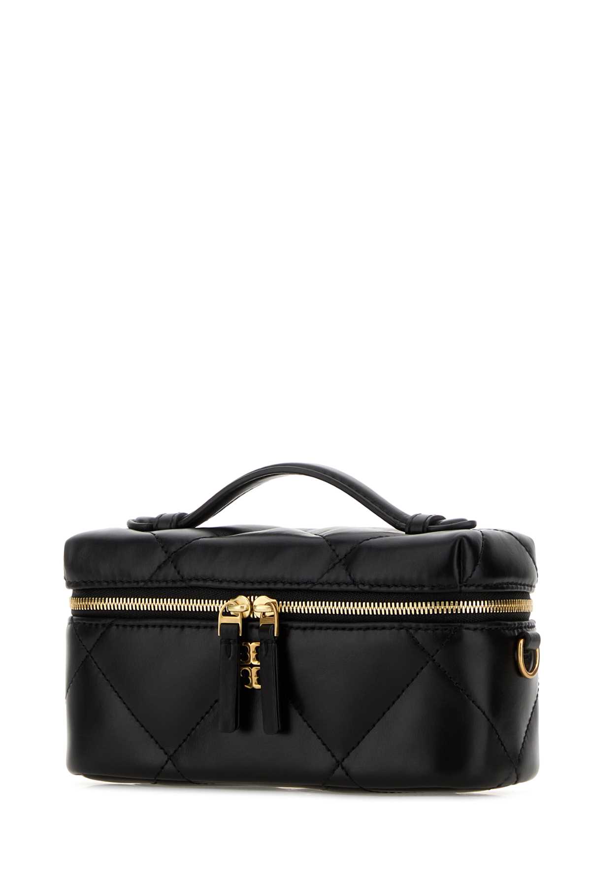 Black leather Kira handbag 176449001 (TORY BURCH / ハンドバッグ・ショルダーバッグ ) | TORY BURCH (トリーバーチ)(1)
