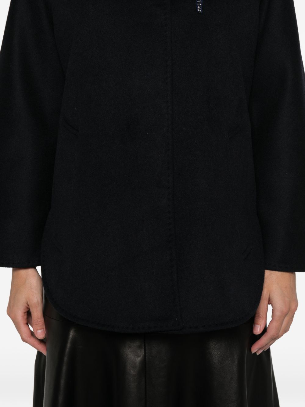 Blugirl Coats Black RF5243T221A93812 (BLUGIRL / コート ) | BLUGIRL (ブルーガール)(4)