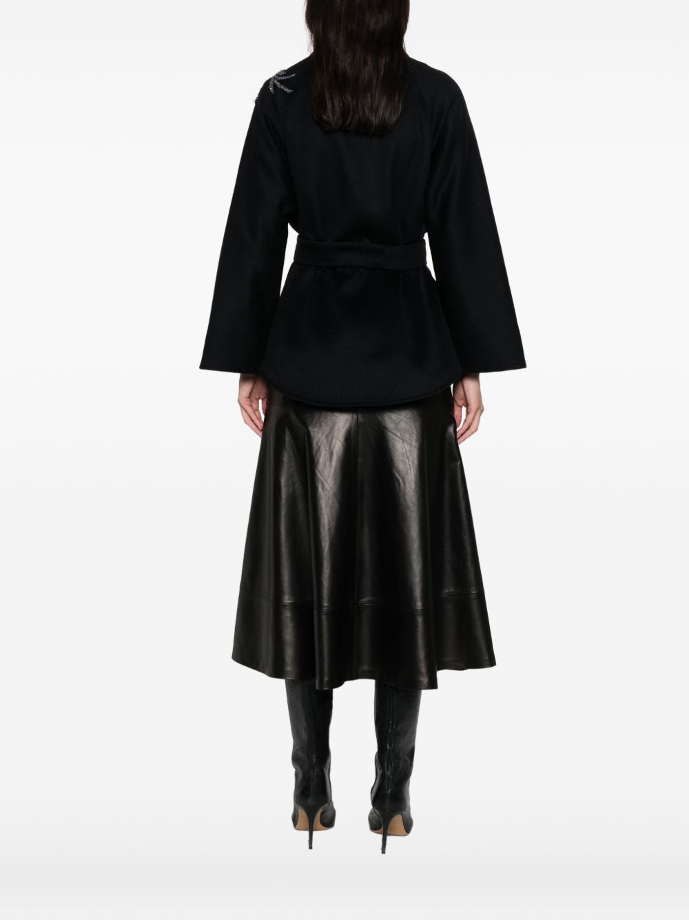 Blugirl Coats Black RF5243T221A93812 (BLUGIRL / コート ) | BLUGIRL (ブルーガール)(5)