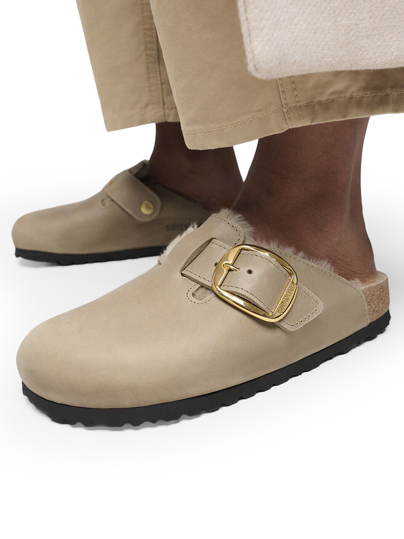 BOSTON BIG BUCKLE SHEARLING 1030444TOBACCO (BIRKENSTOCK / サンダル ) | BIRKENSTOCK (ビルケンシュトック)(2)