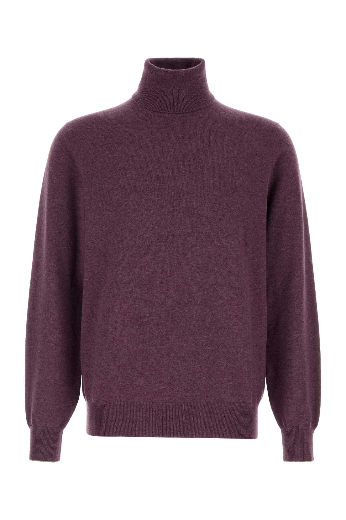 Purple cashmere sweater M2200103CHL69 (Brunello Cucinelli / ニット・セーター・カーディガン ) | Brunello Cucinelli (ブルネロ・クチネリ)