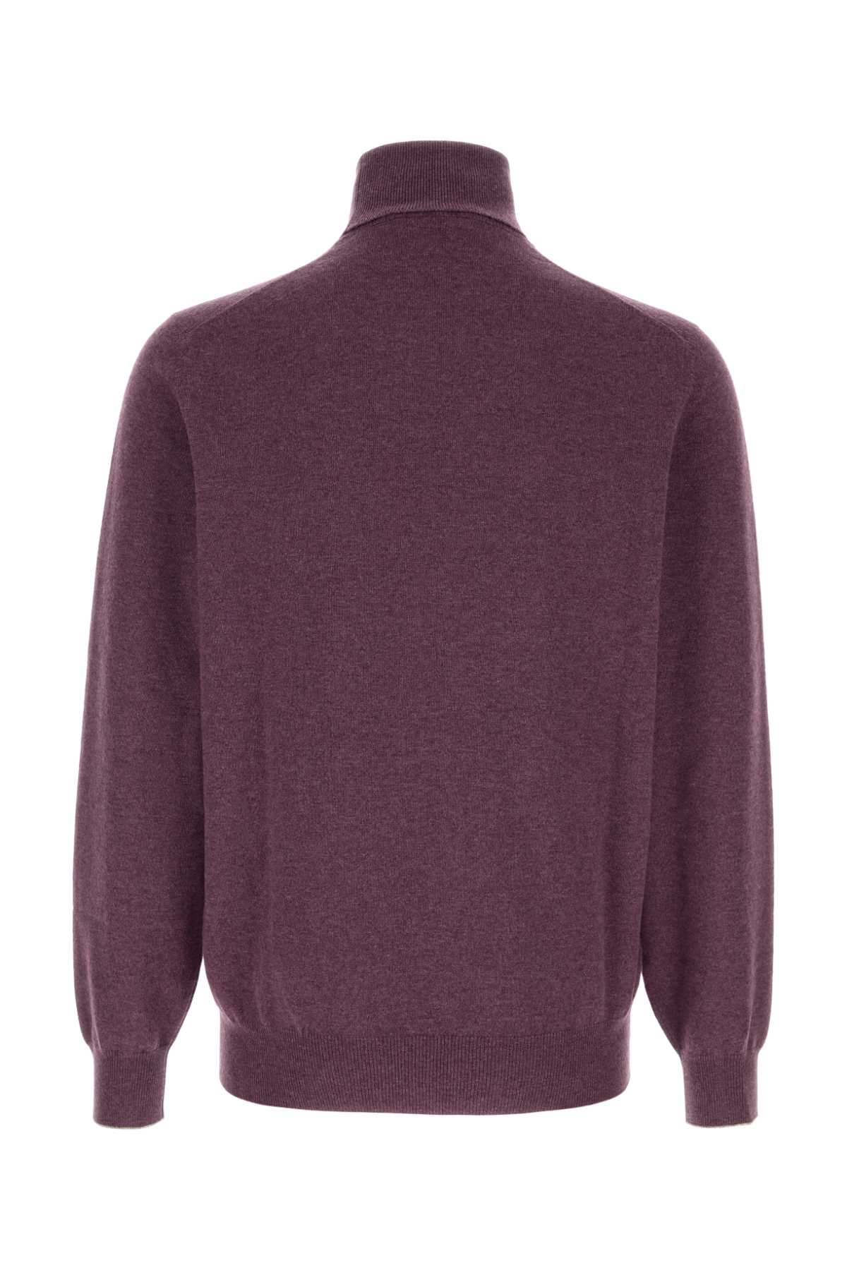 Purple cashmere sweater M2200103CHL69 (Brunello Cucinelli / ニット・セーター・カーディガン ) | Brunello Cucinelli (ブルネロ・クチネリ)(1)