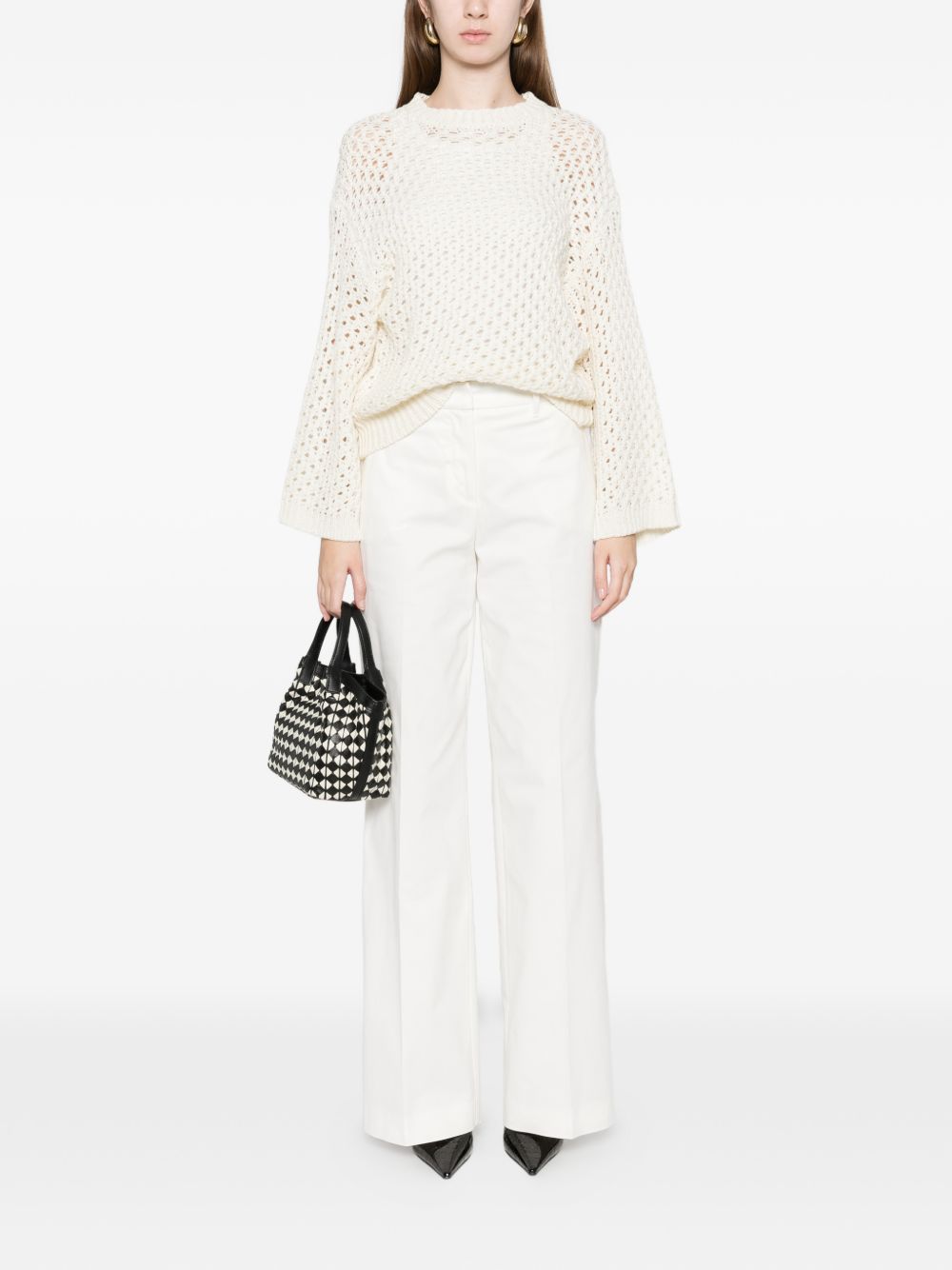 Fabiana Filippi Sweaters Beige MAD266F034L75025 (FABIANA FILIPPI / ニット・セーター・カーディガン ) | FABIANA FILIPPI (ファビアナフィリッピ)(1)