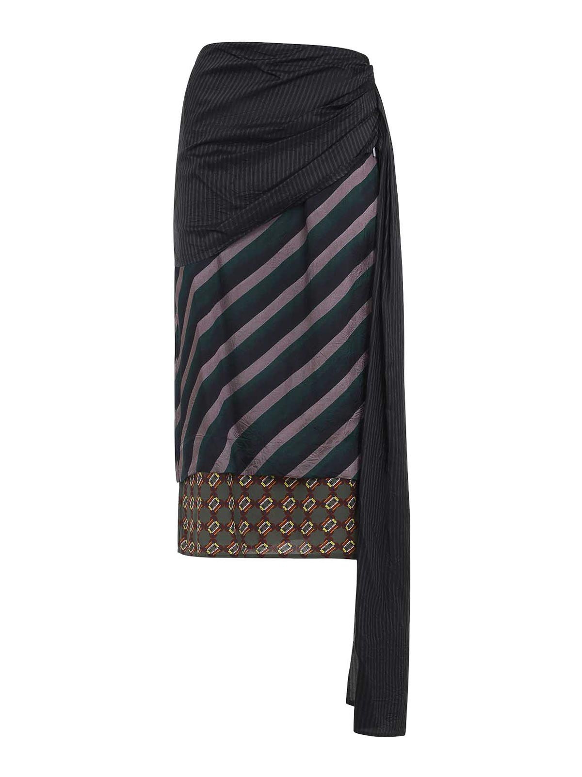 Senice Midi Skirt 25201085622566E15 (Dries Van Noten / スカート ) | Dries Van Noten (ドリスヴァンノッテン)
