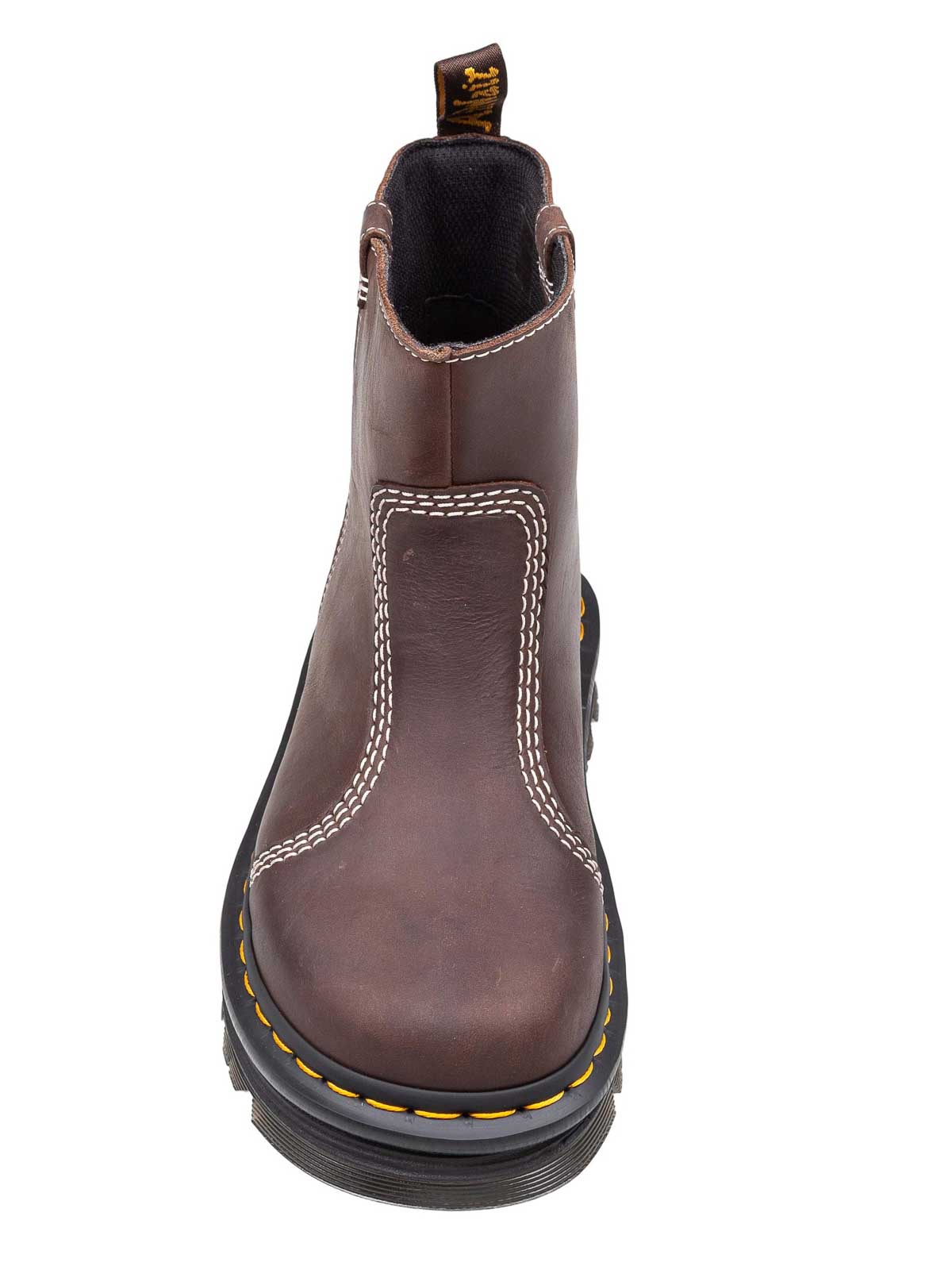 Zebzag Rigger Ankle Boot In Brown Leather 42662200 (DR.MARTENS / ブーツ ) | DR.MARTENS (ドクターマーチン)(1)