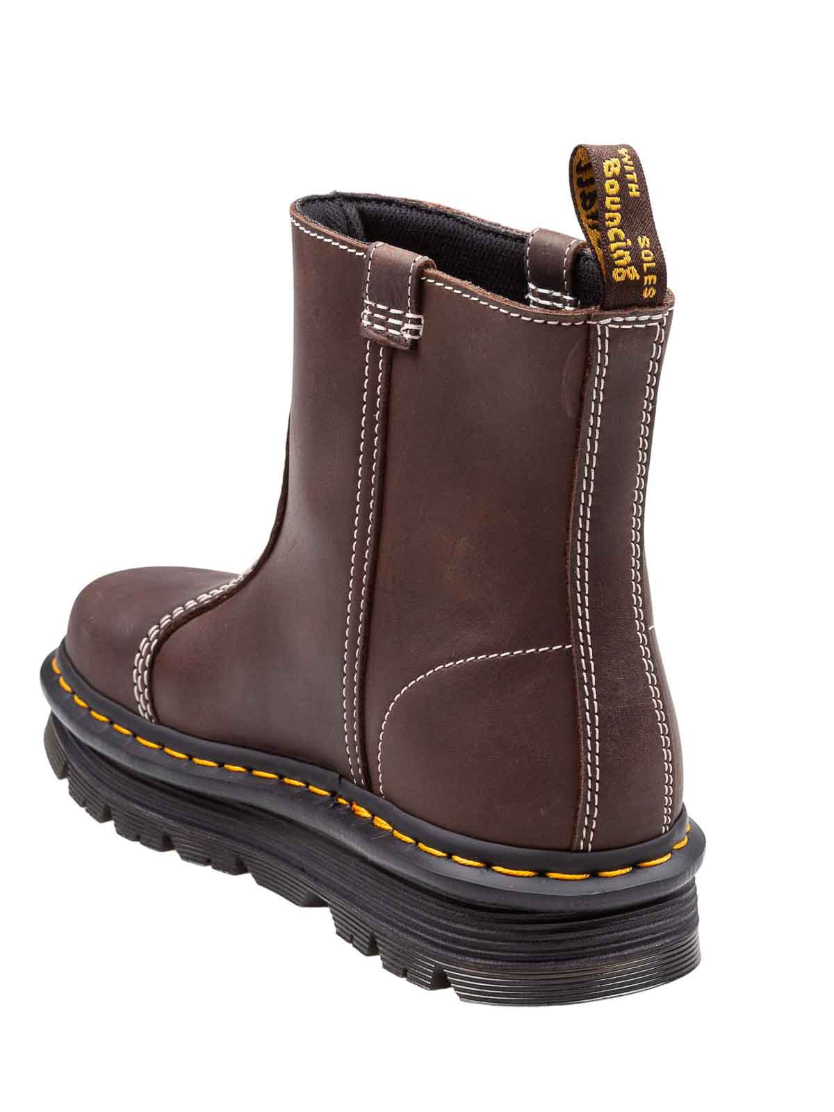 Zebzag Rigger Ankle Boot In Brown Leather 42662200 (DR.MARTENS / ブーツ ) | DR.MARTENS (ドクターマーチン)(2)