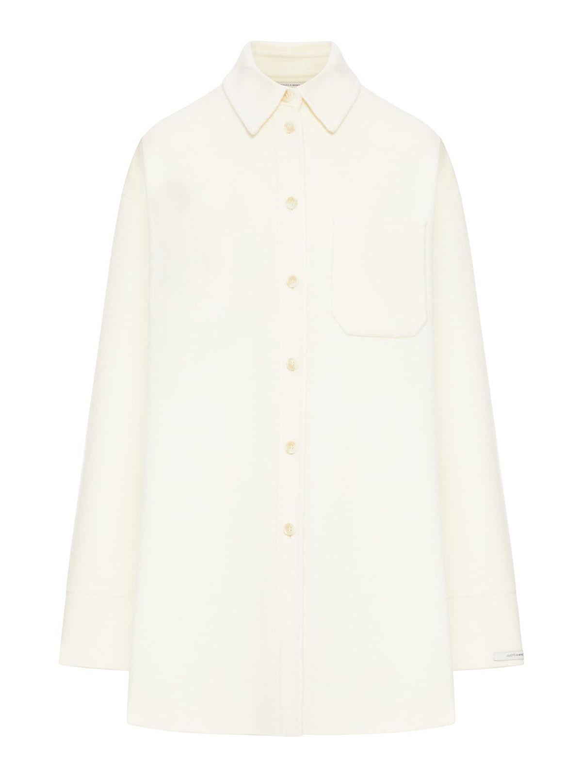 Oversized Riber Wool Shirt 2522196013600010 (Sportmax / シャツ・ブラウス ) | Sportmax (スポーツマックス)