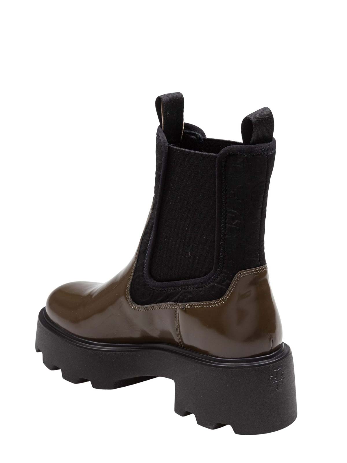 Olive Green Leather and Neoprene Chelsea Boot 177079300 (TORY BURCH / ブーツ ) | TORY BURCH (トリーバーチ)(3)