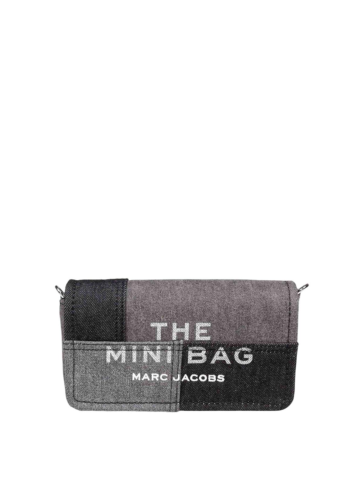 The Mini Bag In Tessuto Denim Colore Black 2F5SMN007S02013 (Marc Jacobs / ハンドバッグ・ショルダーバッグ ) | Marc Jacobs (マーク ジェイコブス)