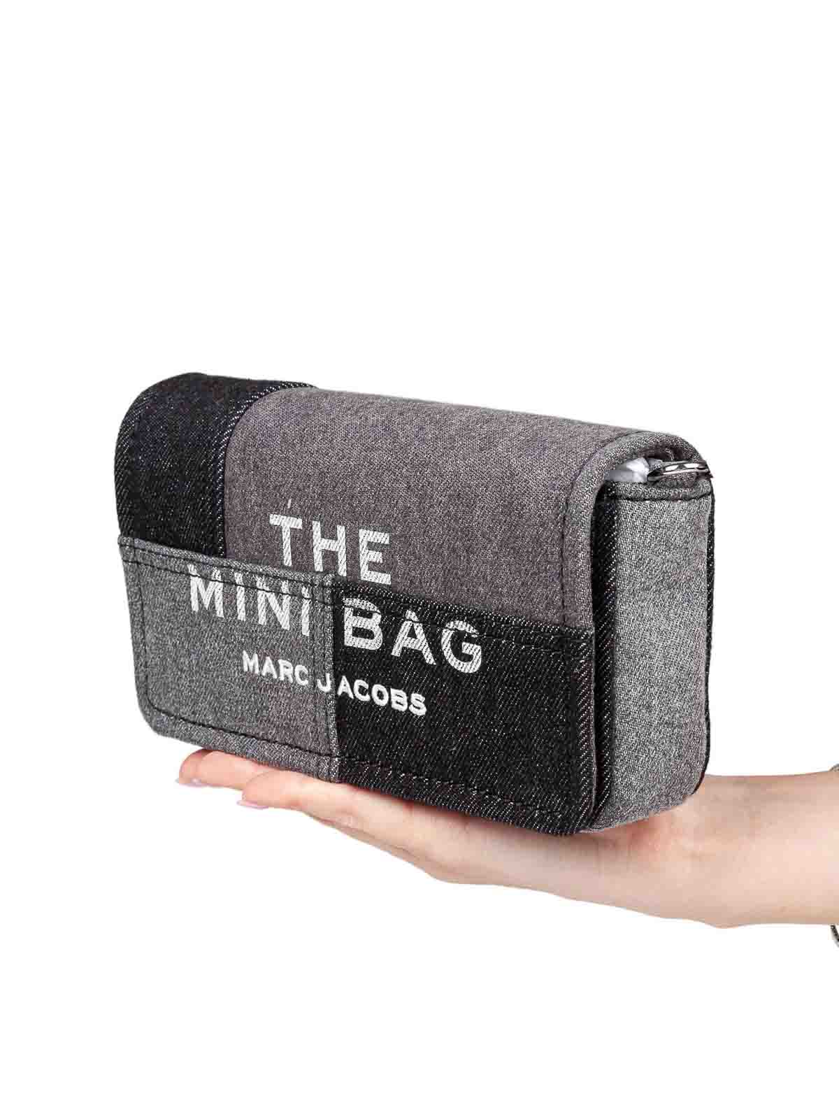 The Mini Bag In Tessuto Denim Colore Black 2F5SMN007S02013 (Marc Jacobs / ハンドバッグ・ショルダーバッグ ) | Marc Jacobs (マーク ジェイコブス)(1)